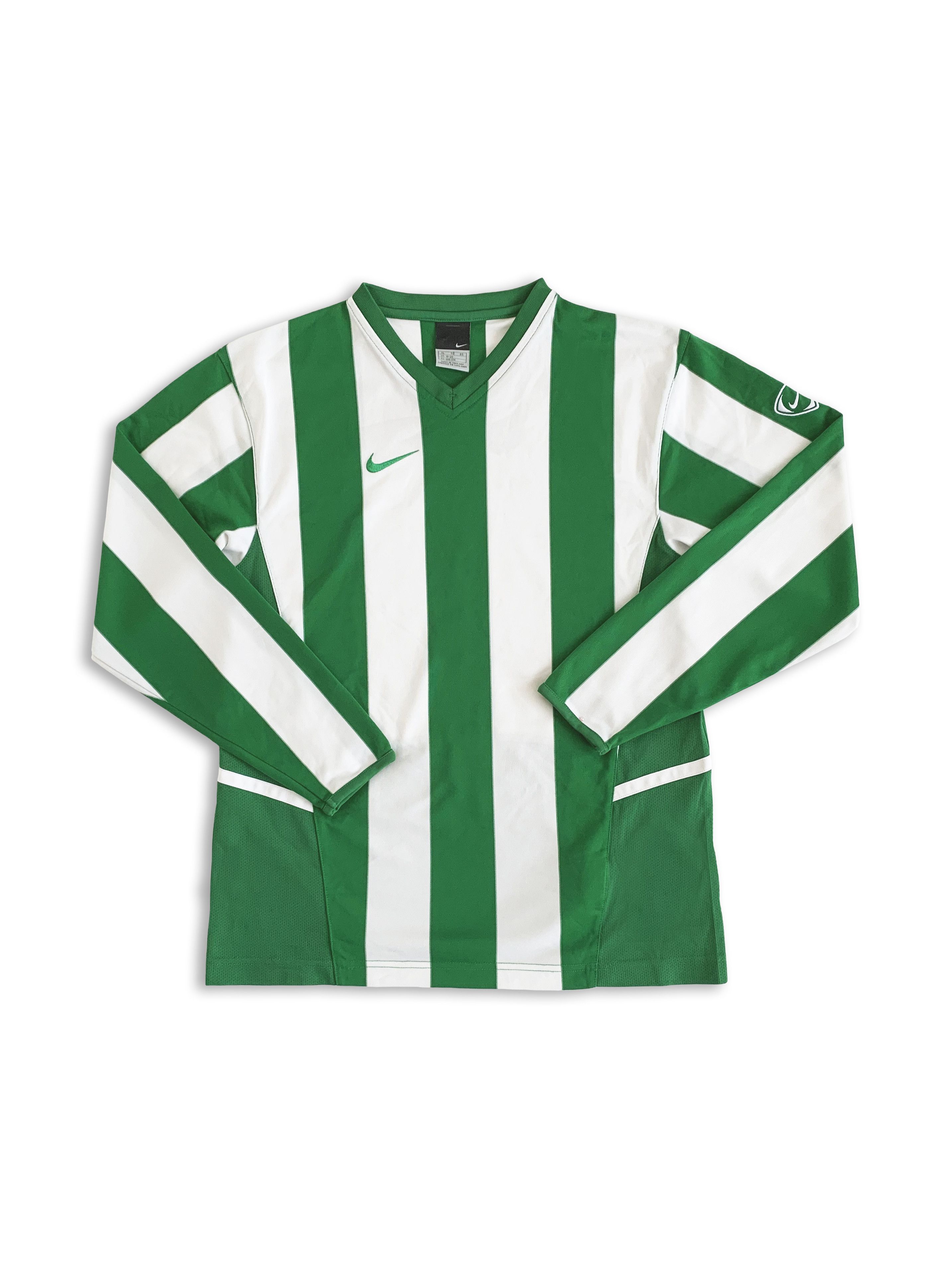 Nike Vintage 90s NIKE Jersey Kit Soccer Football Striped Y2K Size US S / EU 44-46 / 1 - 1 Thumbnail