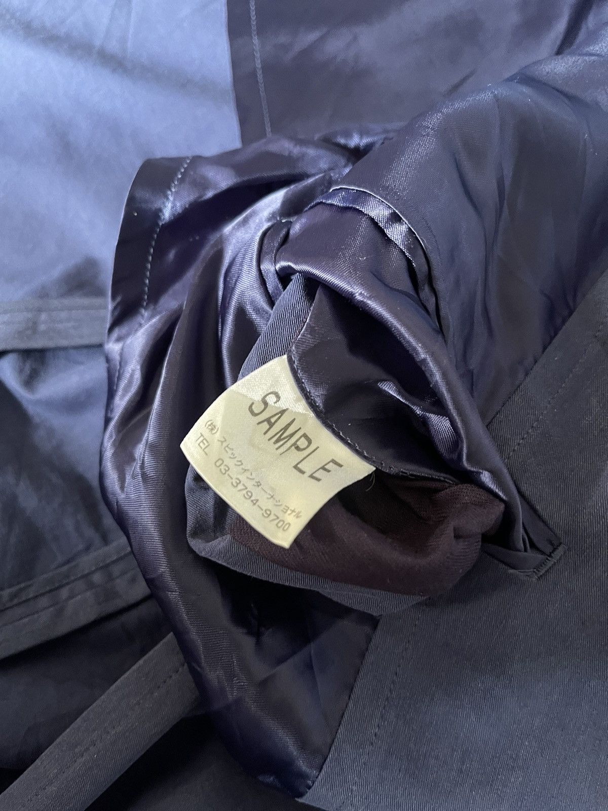 If Six Was Nine THE ♰ TWELVE ♰ Asymmetrical Wrap Coat In Blue Size M / US 6-8 / IT 42-44 - 13 Thumbnail