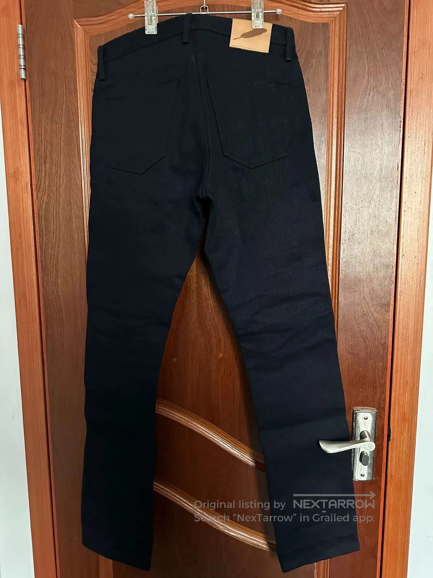 R.H.Vintage RGT 17oz Silveridge Blue Slim Taper Jeans. Size US 33 - 2 Thumbnail