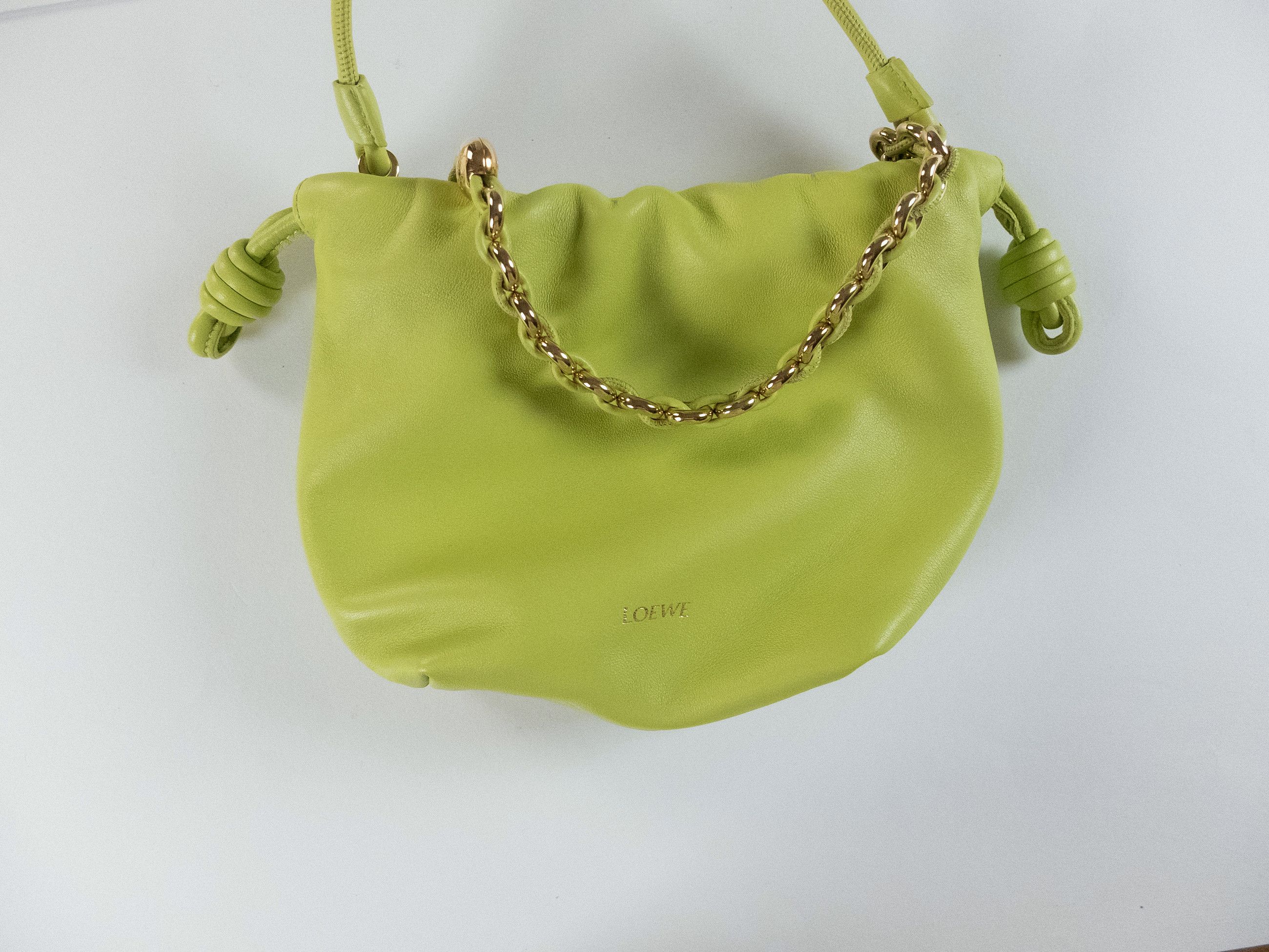 Loewe LOEWE Flamenco anise green mini leather purse bag Size ONE SIZE - 5 Thumbnail