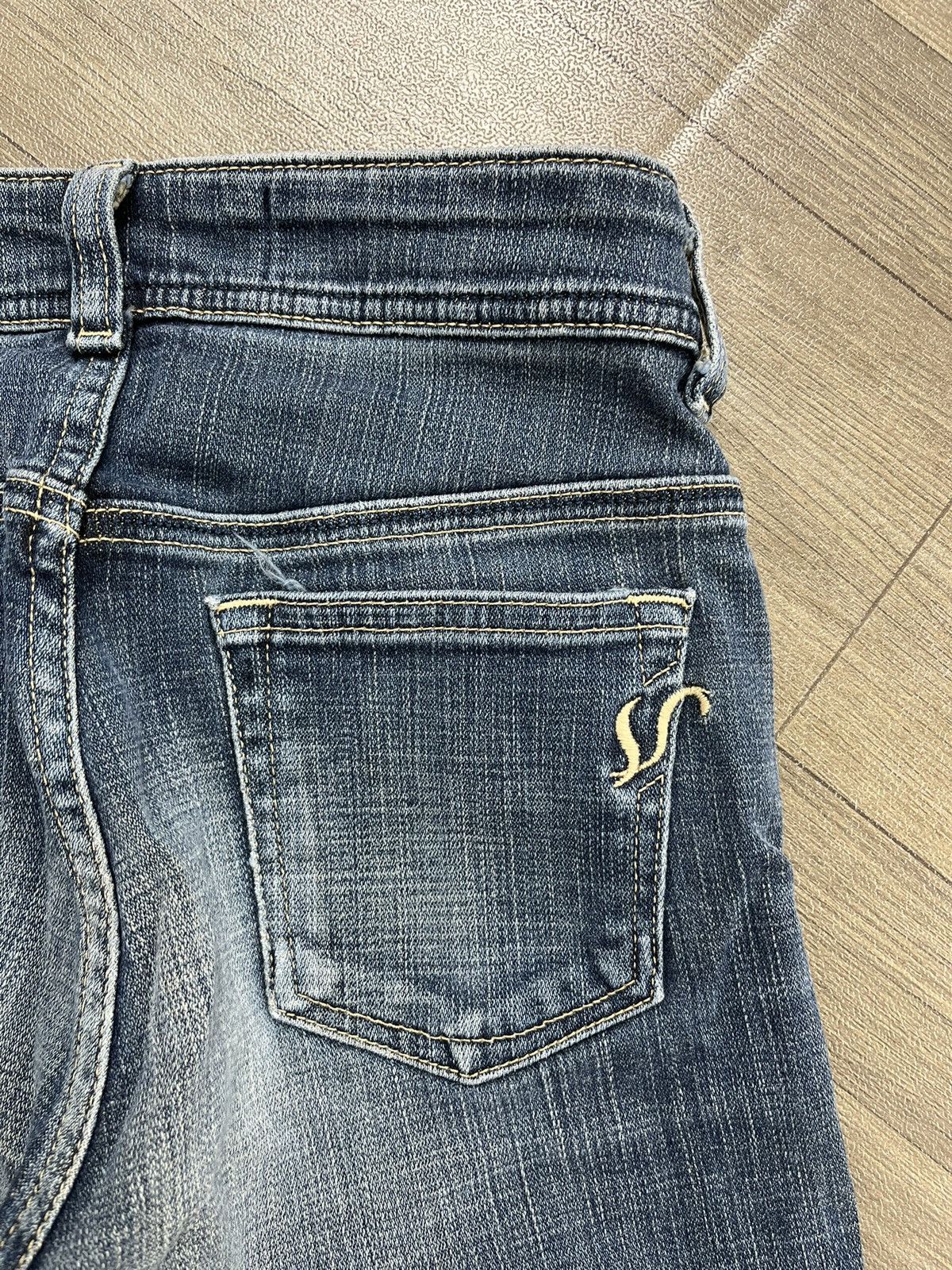Japanese Brand 2000s Edwin Ifsixwasnine Lgb Style Bootcut Flared Jeans Y2K Size US 26 / EU 42 - 15 Thumbnail