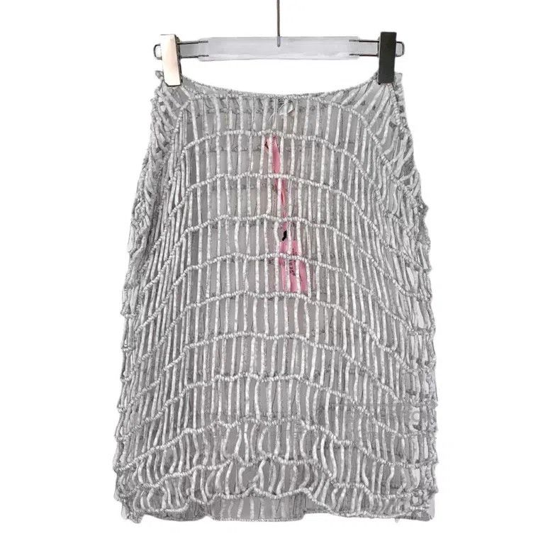 Brunello Cucinelli Brunello Cucinelli Cotton woven vest, heather gray Size XS / US 0-2 / IT 36-38 - 1 Thumbnail