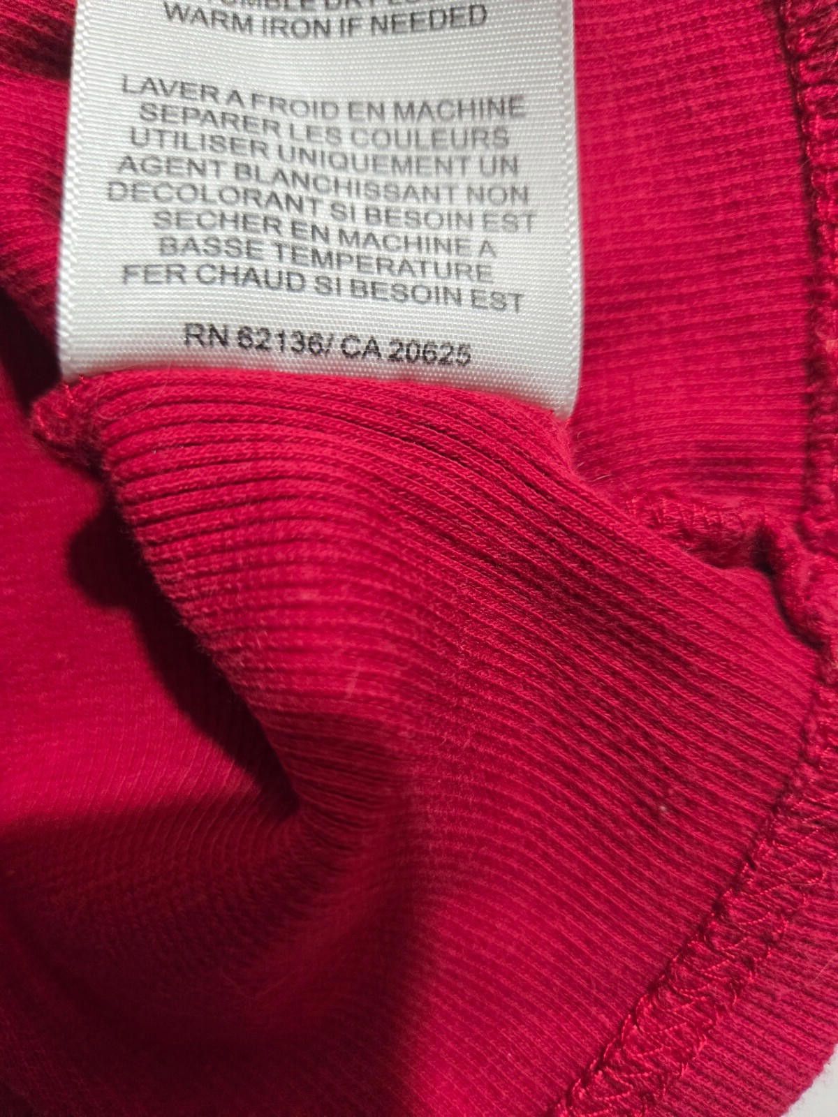 Guess Guess Tank Top Red Heart Bling Rhinestones Y2K 90's Vintage Size L / US 10 / IT 46 - 5 Thumbnail