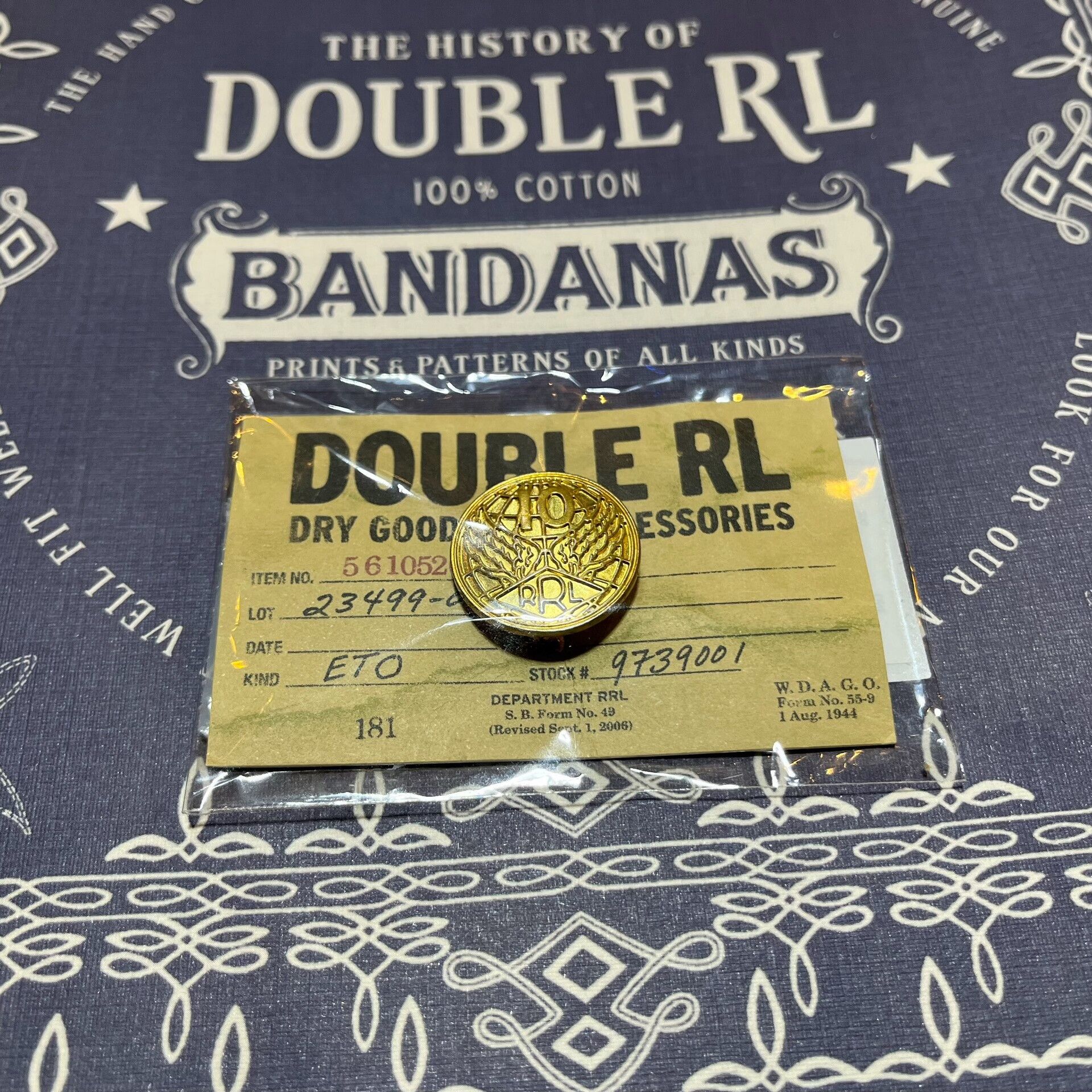 RRL Ralph Lauren RRL Omotesando 10th Anniversary Badge Size ONE SIZE - 1 Thumbnail