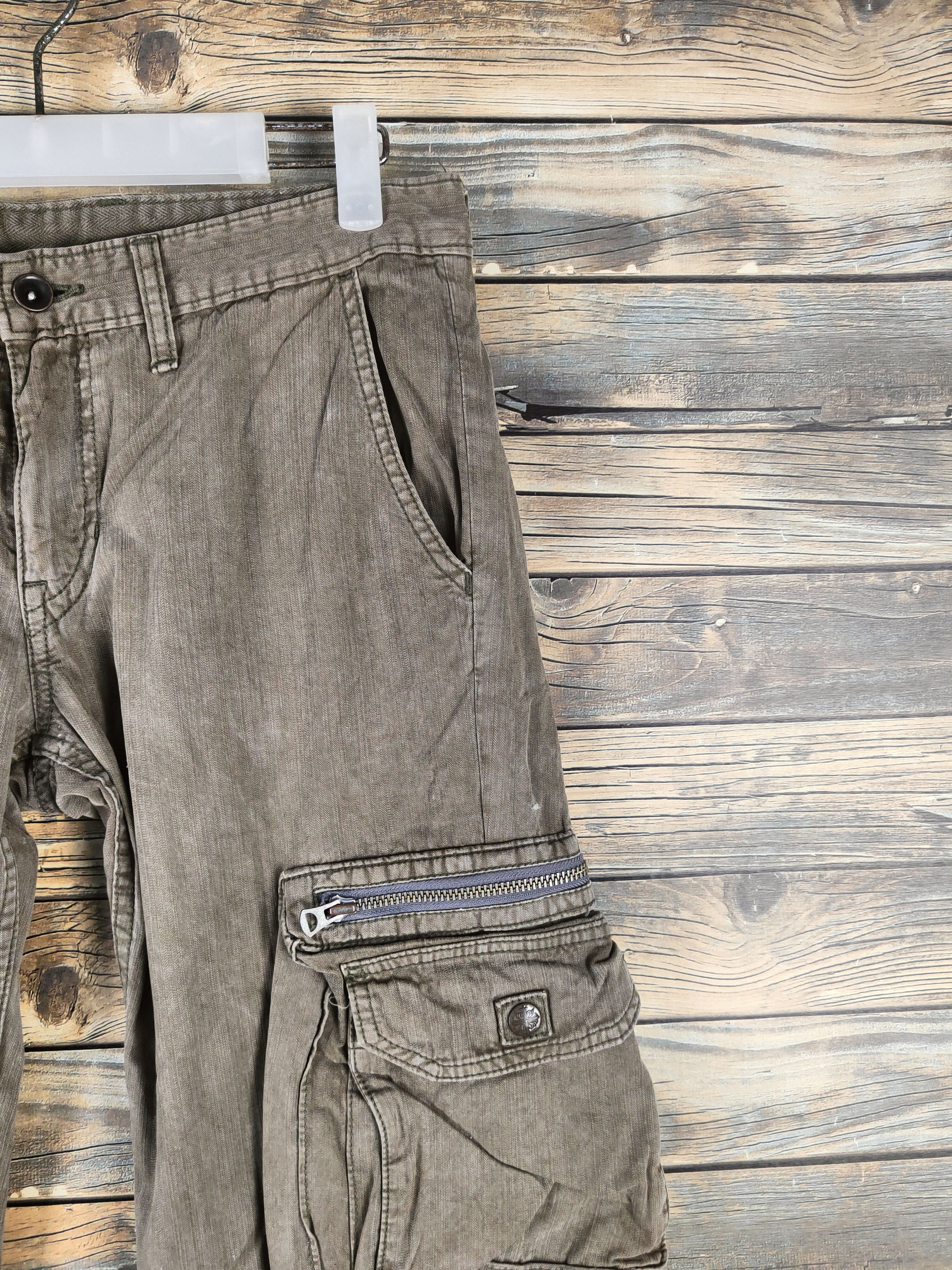 Surplus Research DL Surplus Brown Multipocket Cargo Pants #46-001 Size US 30 / EU 46 - 5 Thumbnail