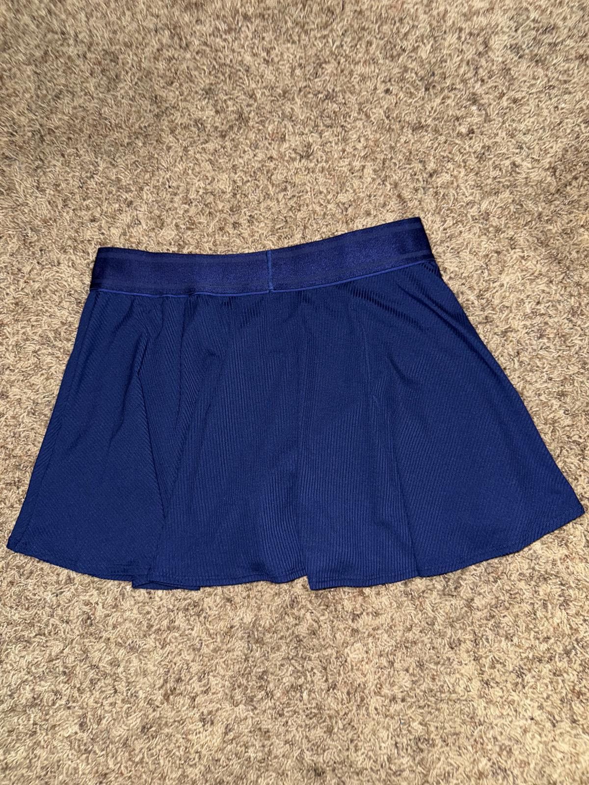 Nike Nike Womens Tennis Skort Navy Blue Court Slam Dri-FIT Skirt Size 32" / US 10 / IT 46 - 5 Thumbnail
