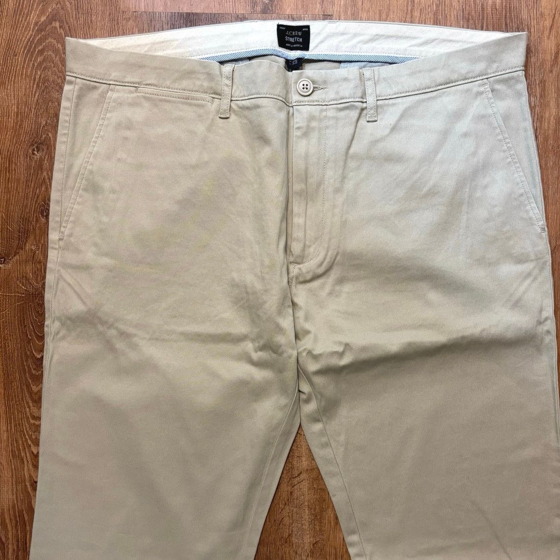 J.Crew NWOT J.Crew Slim Fit Flex Chino Pant Light Khaki Size 36x32 Size US 36 / EU 52 - 3 Thumbnail