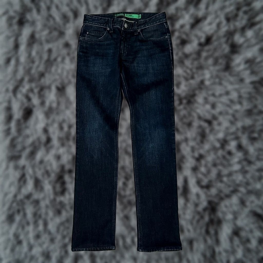 Vintage Rock & Roll Denim Rock & Roll Cowboy Rifle Skinny Straight Jeans - 29 Men Blue 29 Regular Bootcut Inseam 32 Mens Jeans Cowboys 90s Size US 29 - 1 Thumbnail