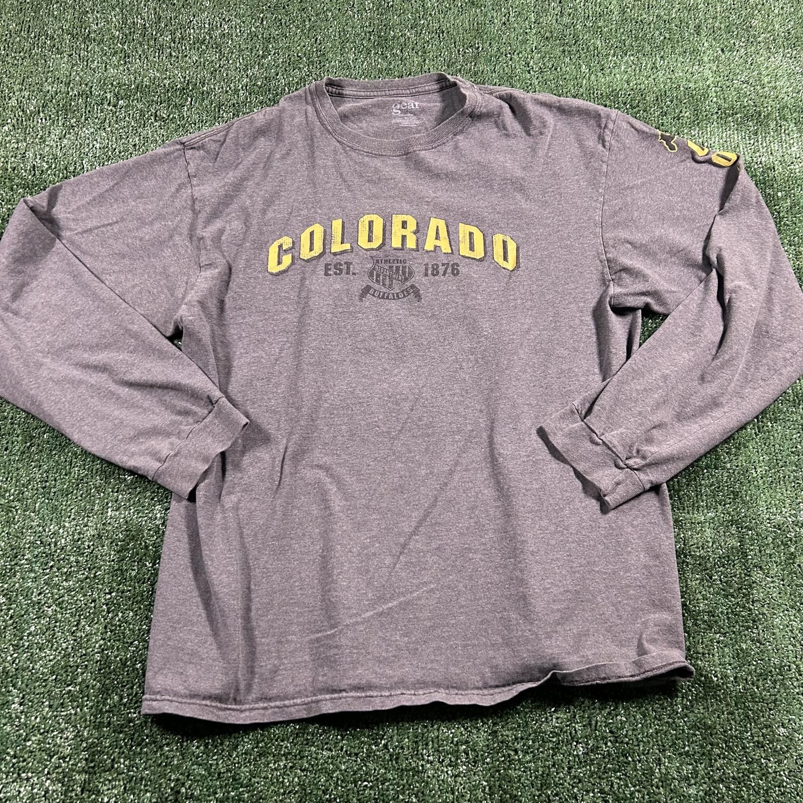 Comme des Garcons Men's Long Sleeve Colorado Graphic T-Shirt. Size XL Size US XL / EU 56 / 4 - 1 Thumbnail