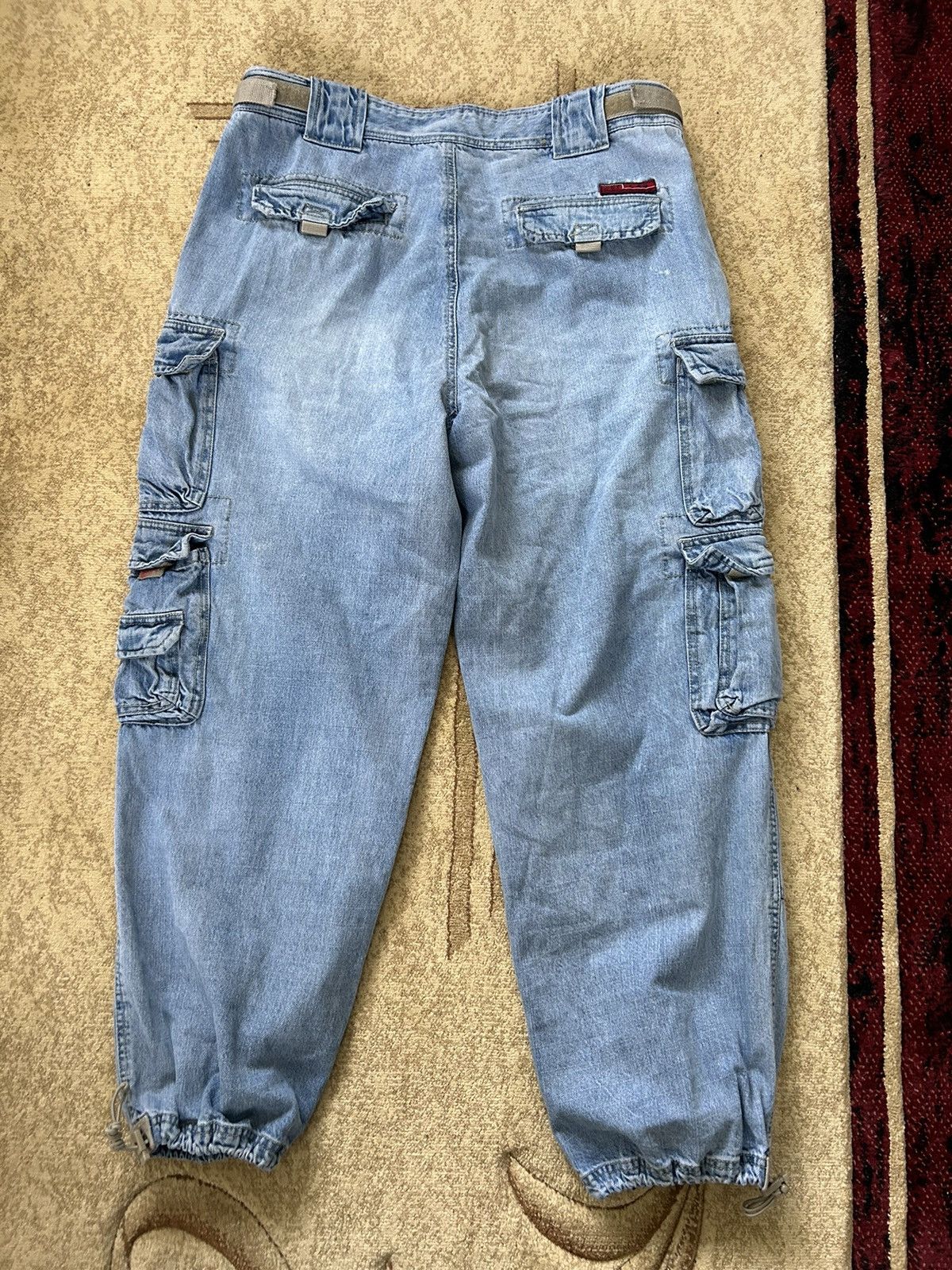 Jet Lag × Vintage Vintage Jet Lag Baggy Denim Cargo Jeans Size US 36 / EU 52 - 6 Thumbnail