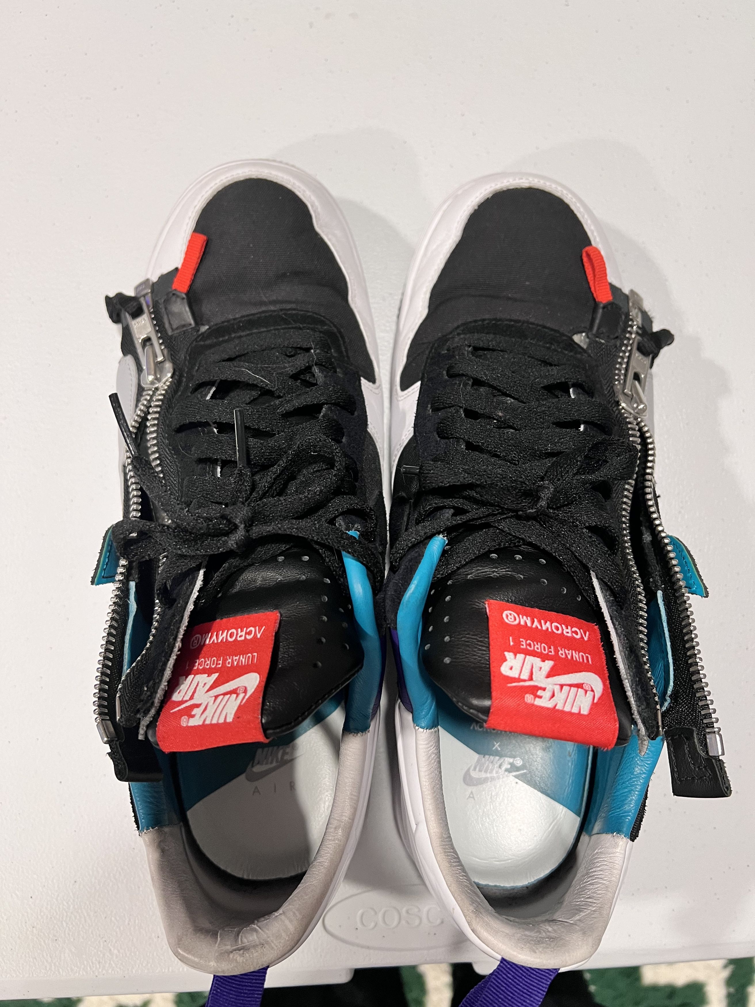 image of Lunar Force 1 Low "acronym Turbo Green" Shoes, Men's (Size 12)