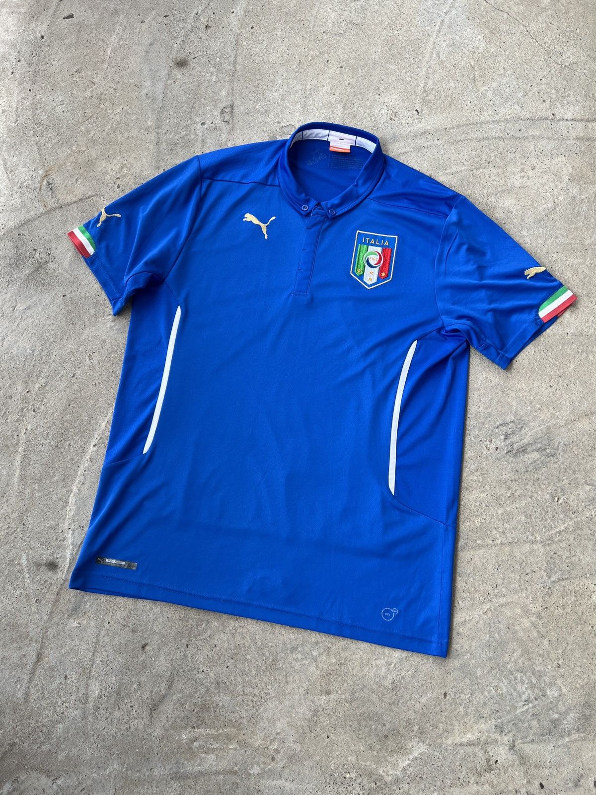 Puma Puma Italia Football Jersey Size US XL / EU 56 / 4 - 1 Thumbnail