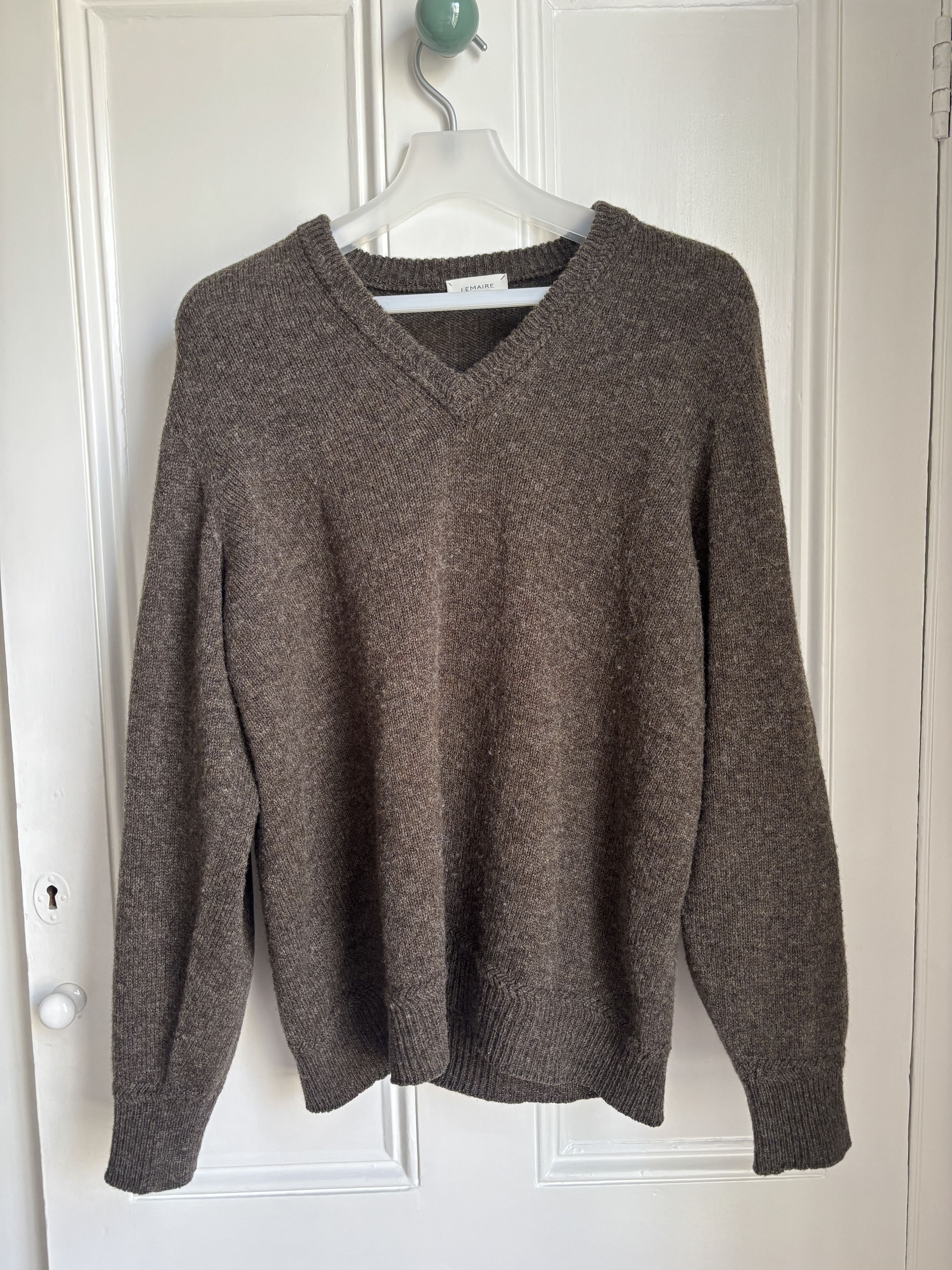 Lemaire Lemaire Brown Wool Jumper Size US L / EU 52-54 / 3 - 3 Thumbnail