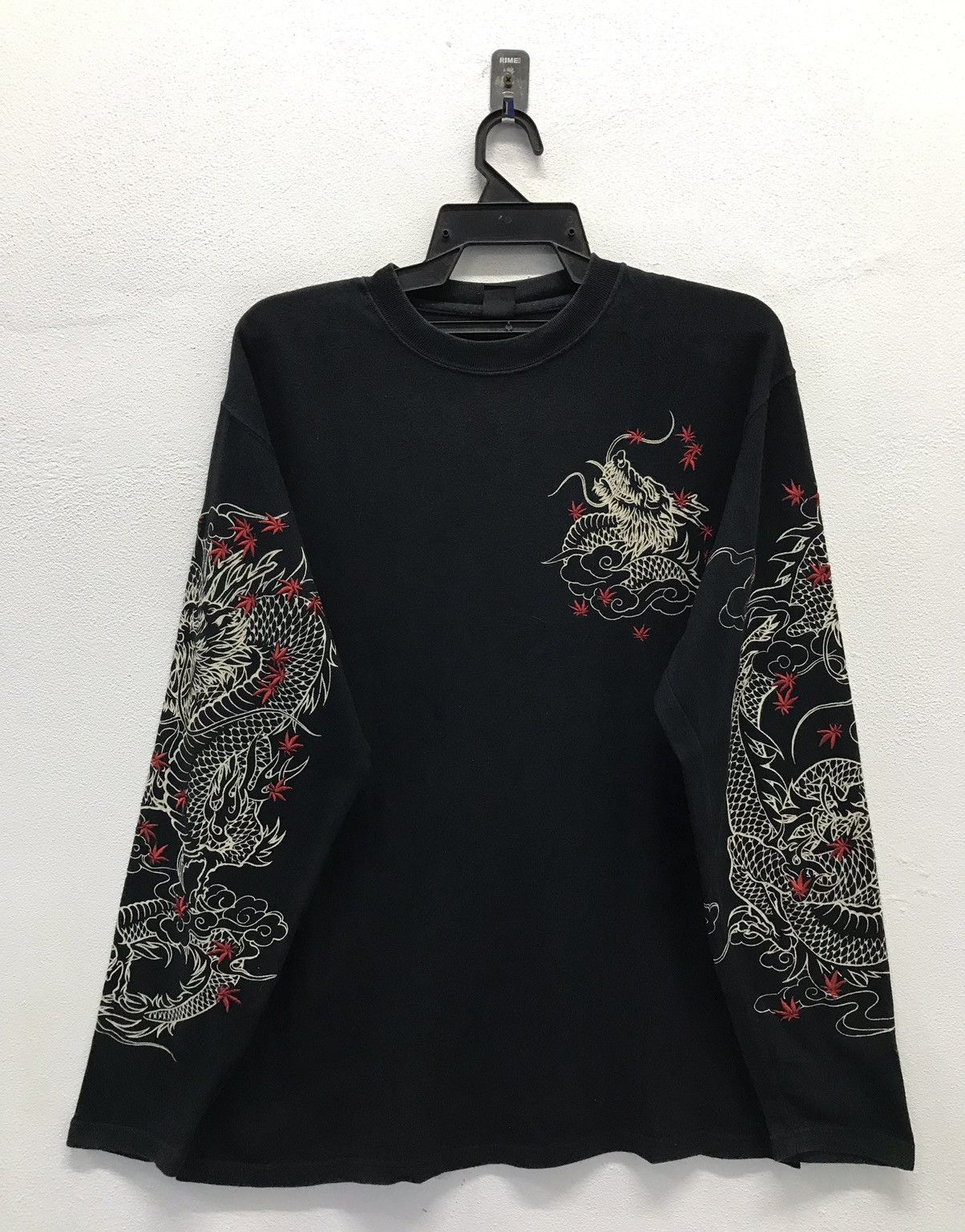 Japanese Brand × Vintage Vintage Japanese Dragon Sukajan Long Sleeve Shirt Size US L / EU 52-54 / 3 - 2 Thumbnail