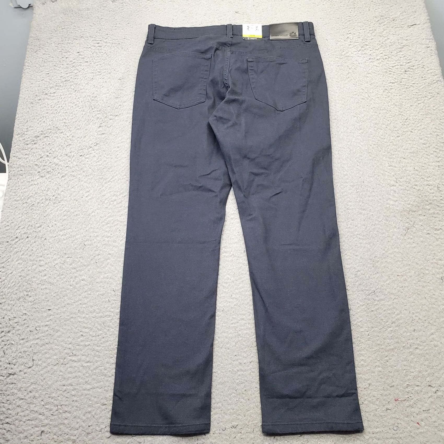 English Laundry English Laundry Pants Mens 32x30 Navy 5 Pocket Slim Straight Fit Mens Pants Size US 32 / EU 48 - 2 Thumbnail