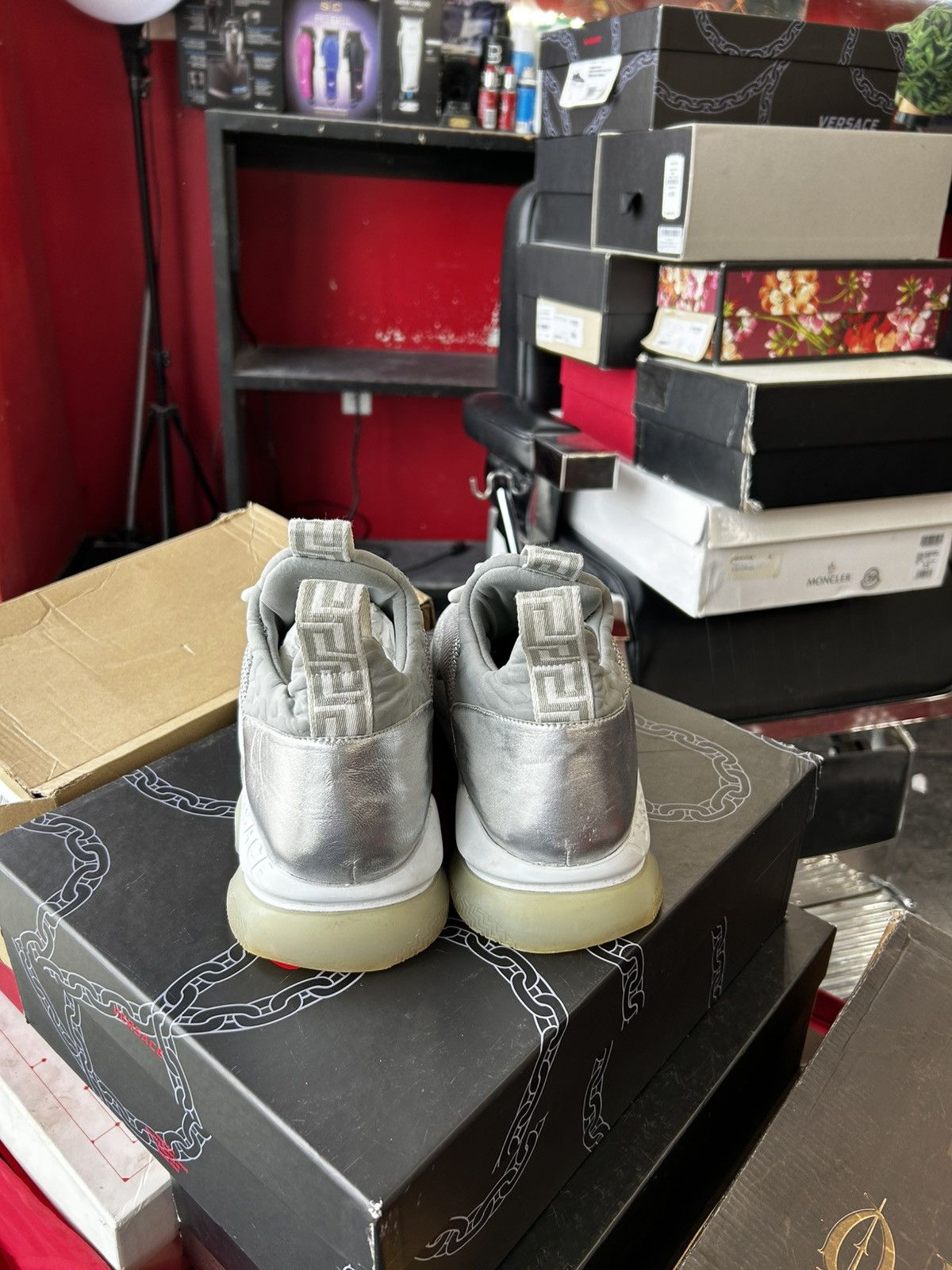 Versace Versace chain reaction silver Size US 11 / EU 44 - 4 Thumbnail