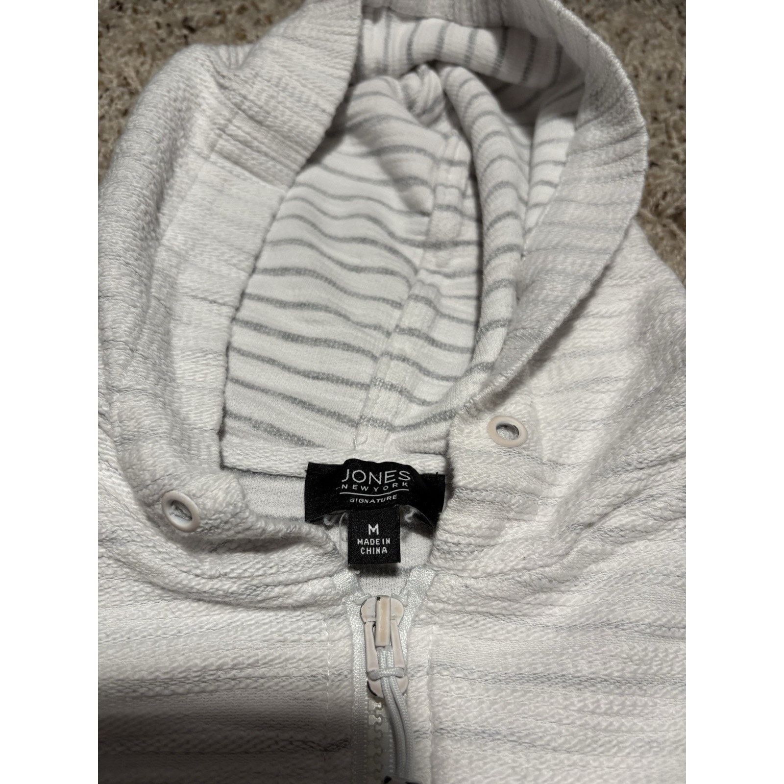 Jones New York Jones New York Jacket White Size M / US 6-8 / IT 42-44 - 3 Thumbnail