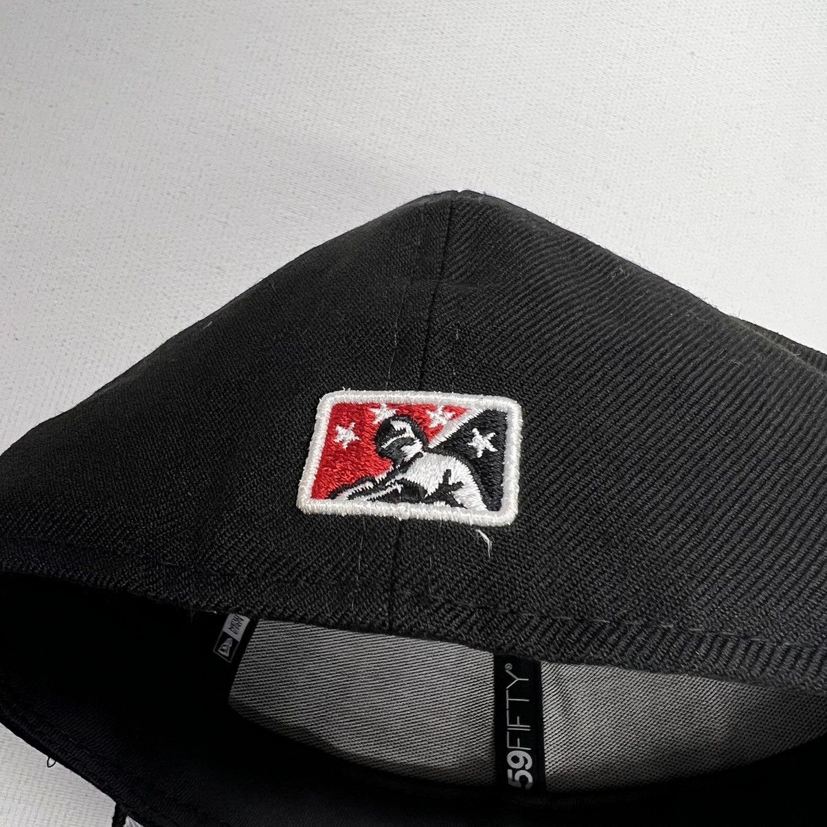 New Era Tampa Smokers New Era Hat 7 3/8 Black Cap 59Fifty Fitted Size ONE SIZE - 11 Thumbnail