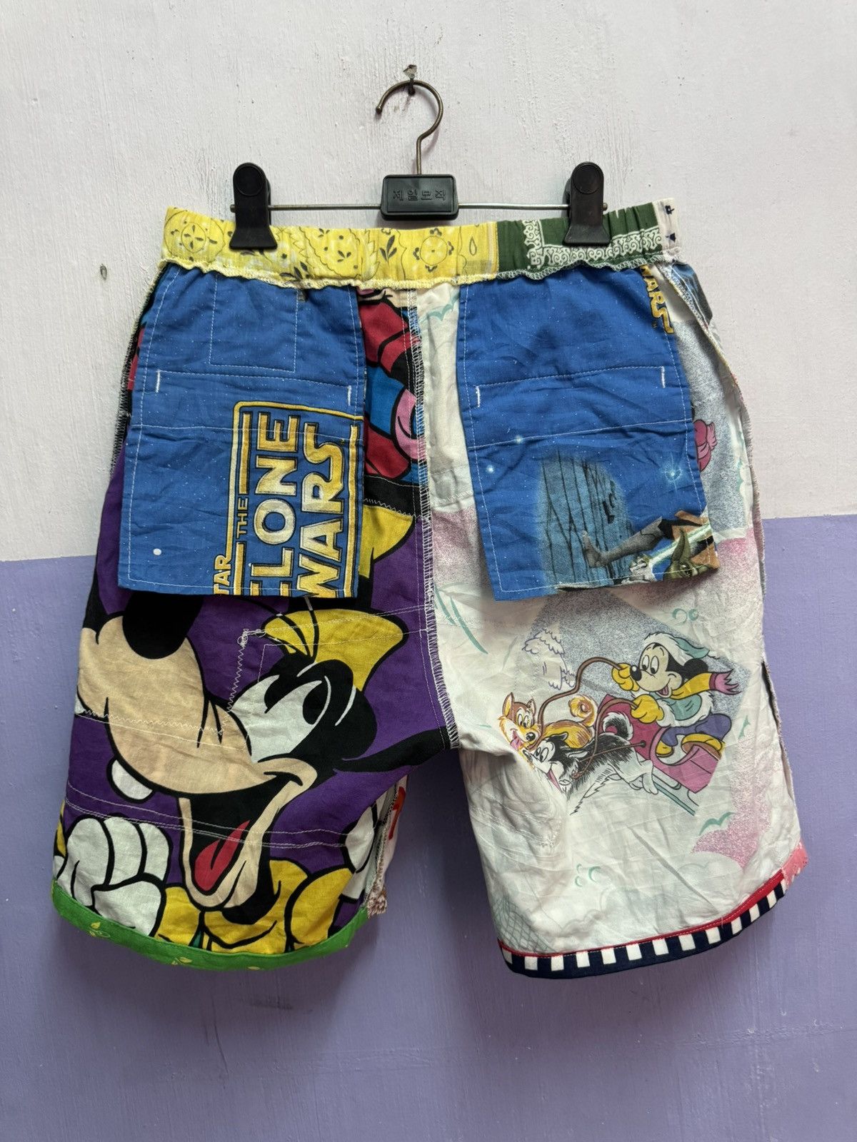 Japanese Brand Seveskig Bandana Patchwork Pants Size US 31 - 23 Thumbnail