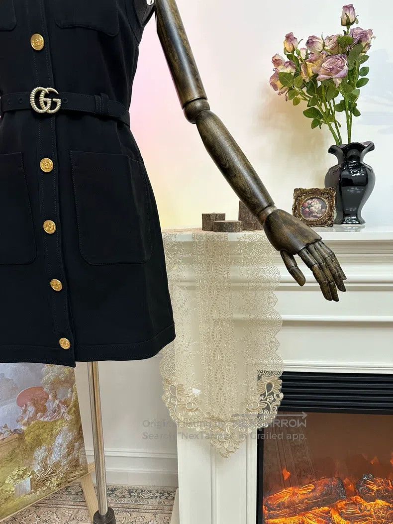 Gucci Gucci Double G wool silk blended vest dress Size XS / US 0-2 / IT 36-38 - 3 Thumbnail