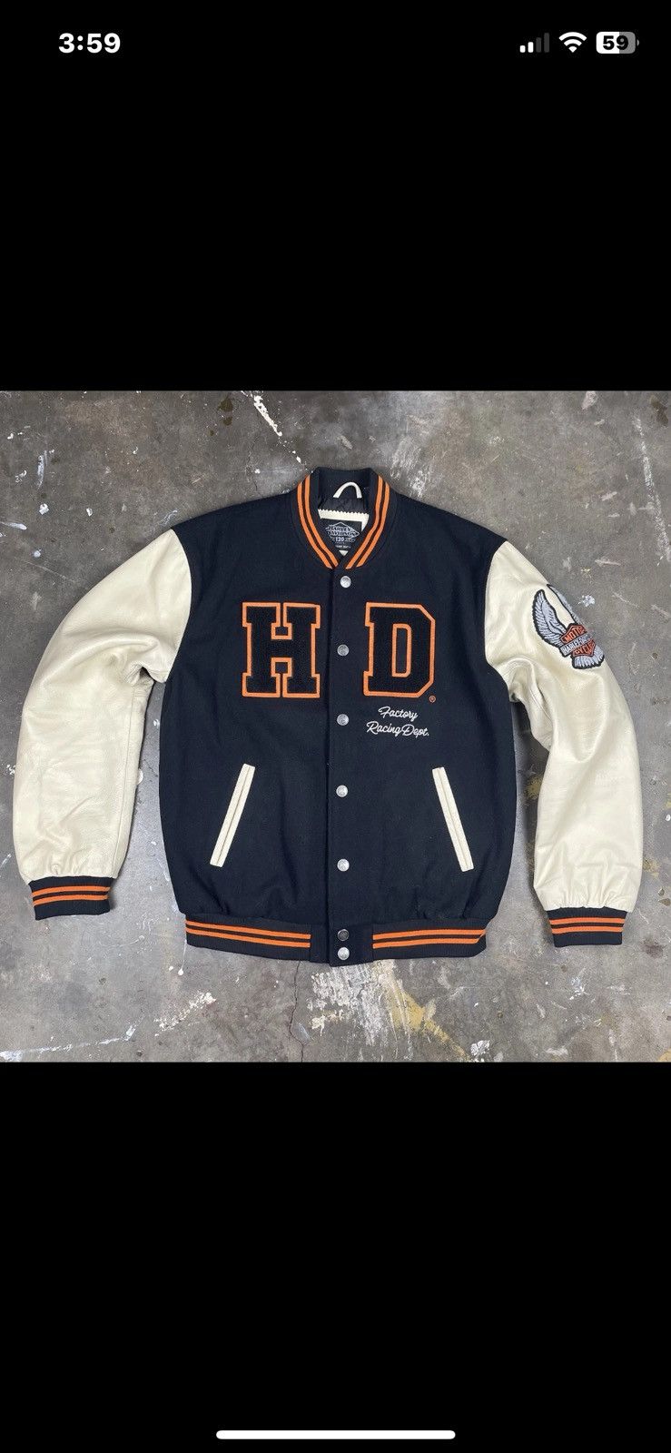 Harley Davidson Authentic Harley Davidson Varsity Jacket 120th Anniversary Size US M / EU 48-50 / 2 - 1 Thumbnail