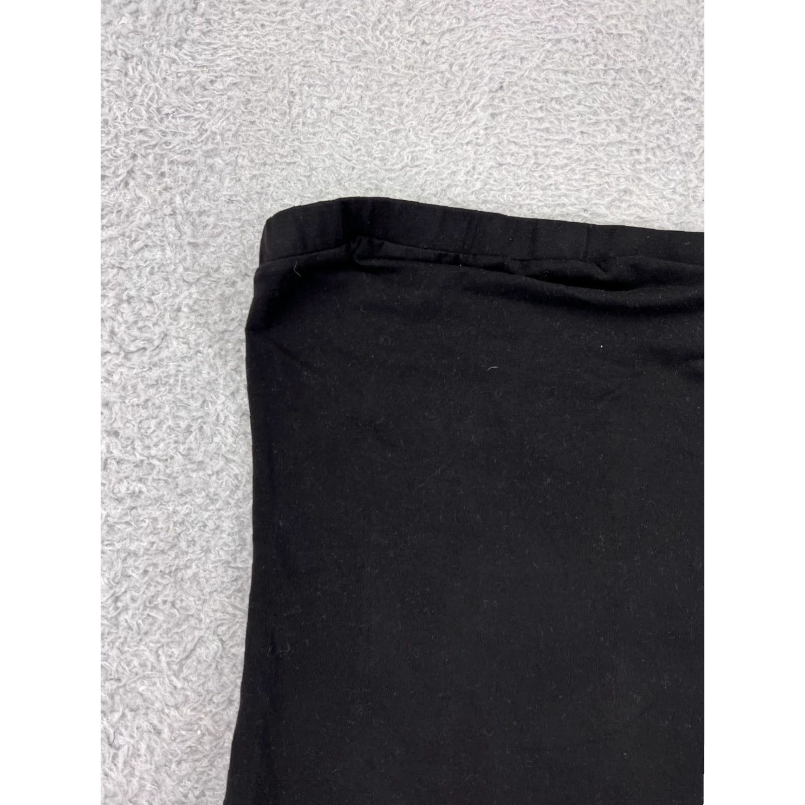 Vintage VINTAGE LA Made Skirt Womens Large Black Cotton Blend Stretch Made in USA Size 36" / US 14 / IT 50 - 6 Thumbnail
