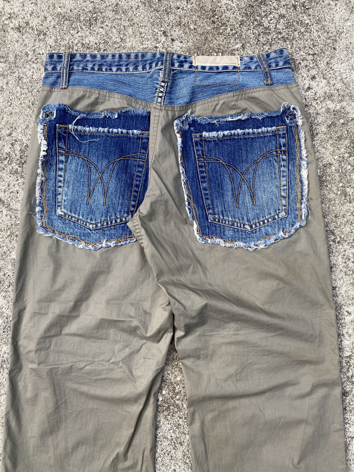 Japanese Brand Tough Jeansmith Multipocket Tactical Hybrid Design Pant Size US 33 - 9 Thumbnail