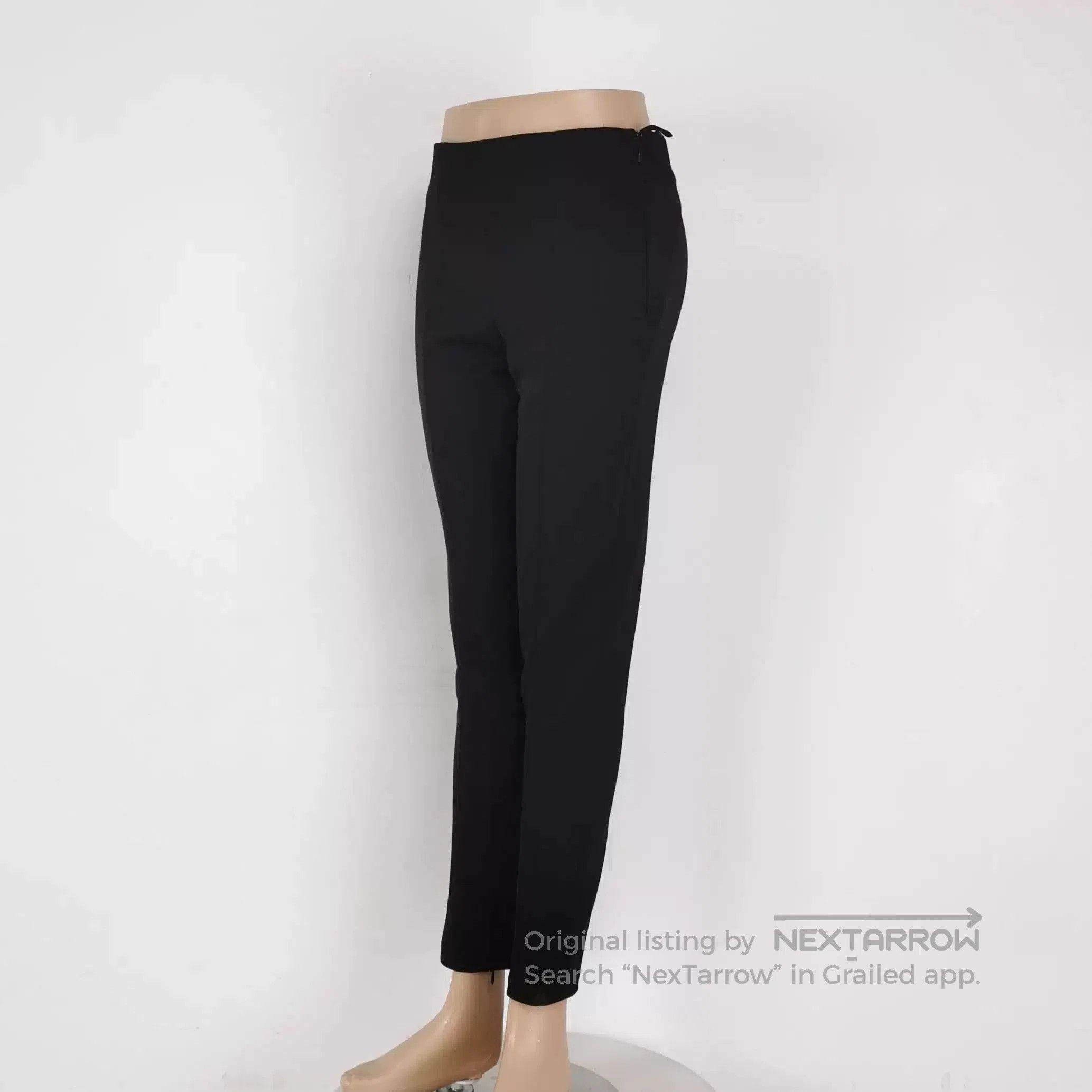 Prada Prada Black Tailored Fitted Pants Size S. Size 39" - 2 Thumbnail