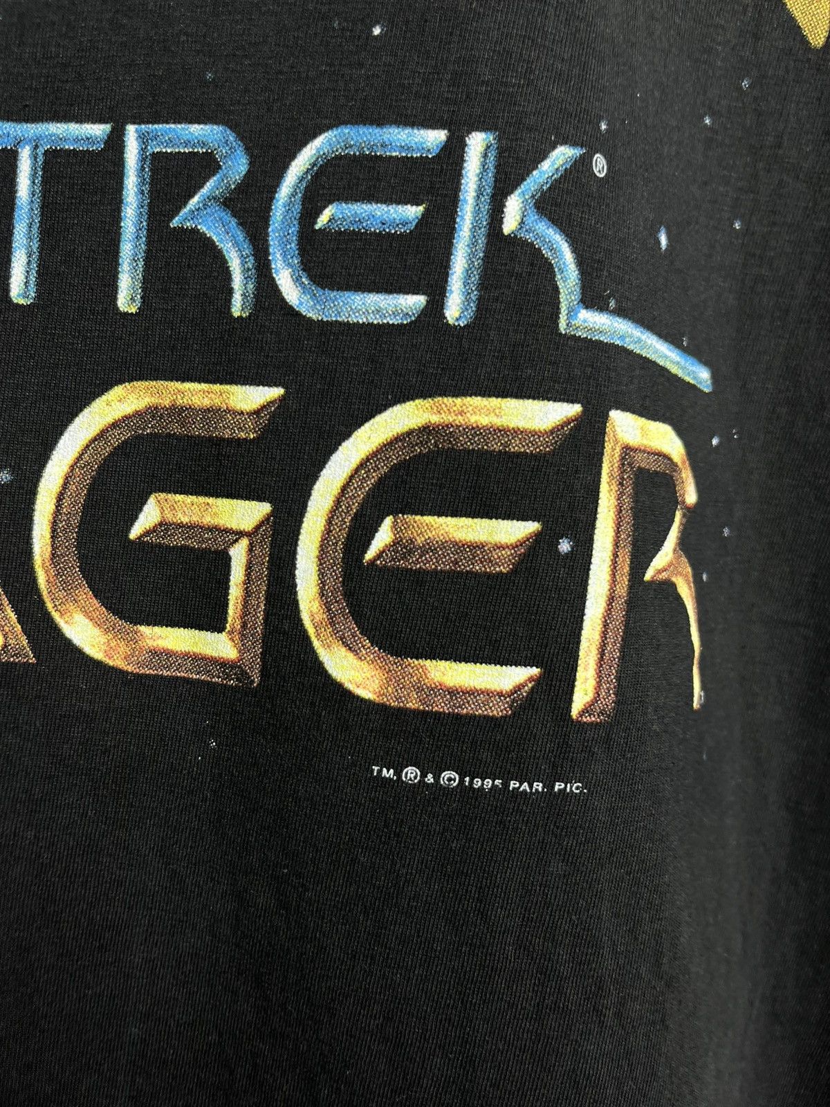 Other VINTAGE STAR TREK SHIPS AND VOYAGER 1995 SHIRT BLACK MENS Size US XL / EU 56 / 4 - 5 Thumbnail
