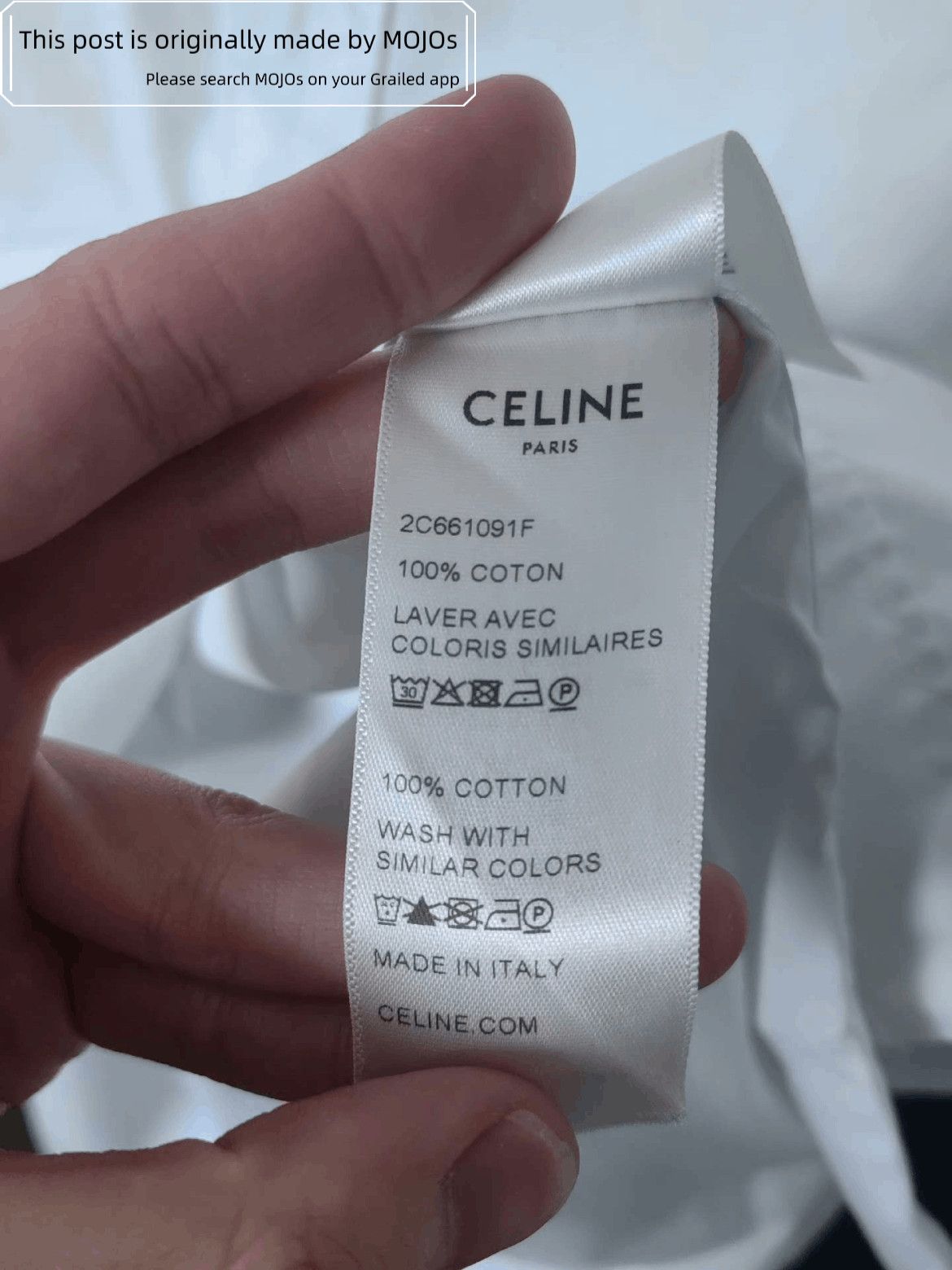 Celine Sz 39 Celine 21AW Teen Knighr Poem Shirt Size US M / EU 48-50 / 2 - 4 Thumbnail