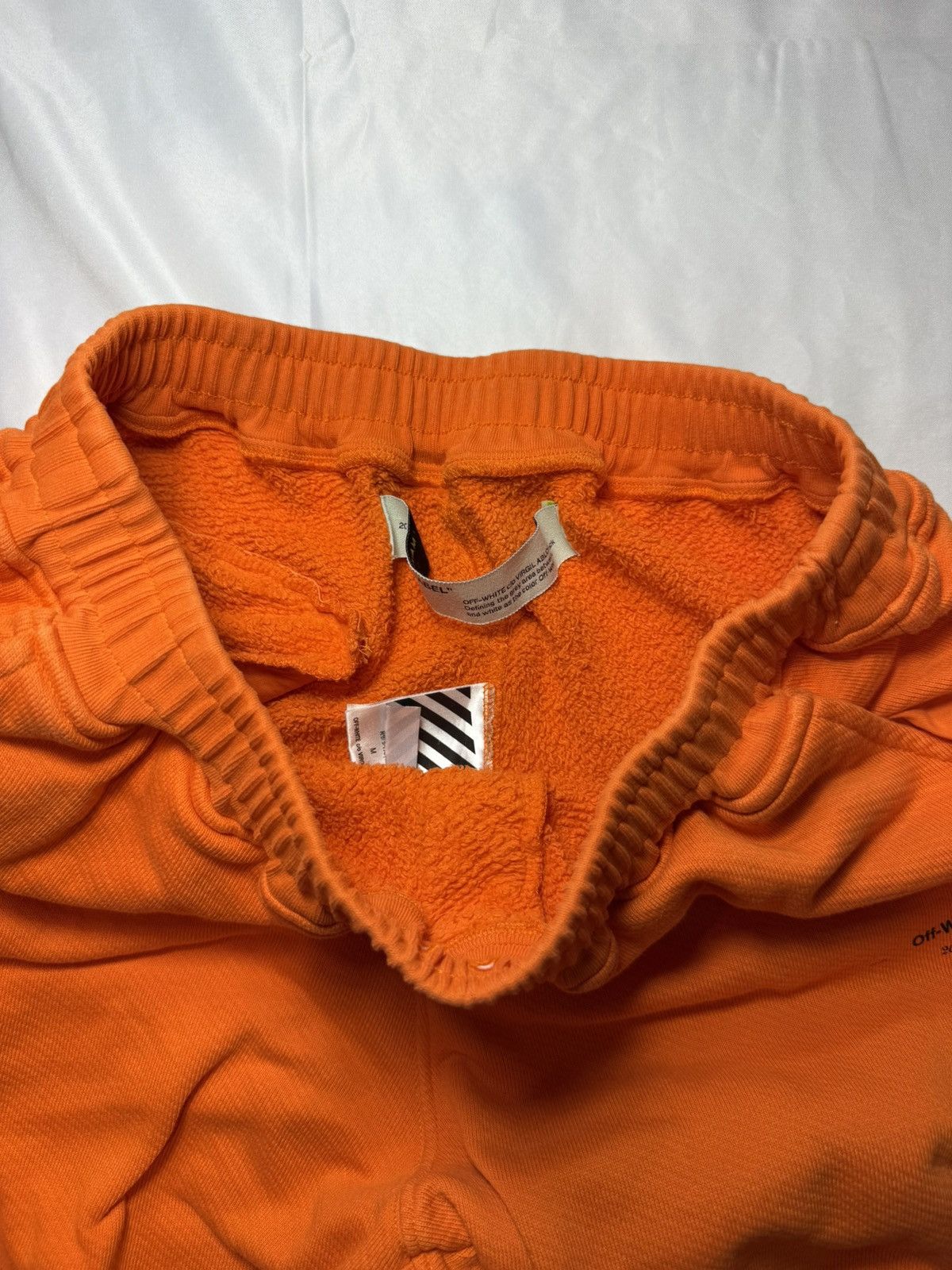 Off-White 2013 Off-White Logo NEW Cargo Cuffed Jogger Sweatpant Medium Size US 32 / EU 48 - 9 Thumbnail