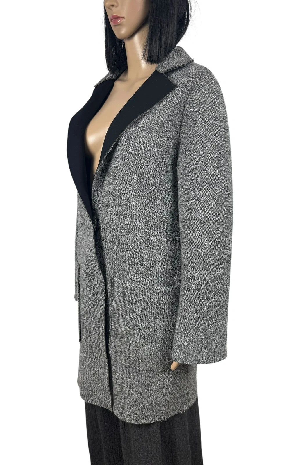 MAX&Co. Max & Co Coat Wool Seta Knitcoat Size M / US 6-8 / IT 42-44 - 5 Thumbnail