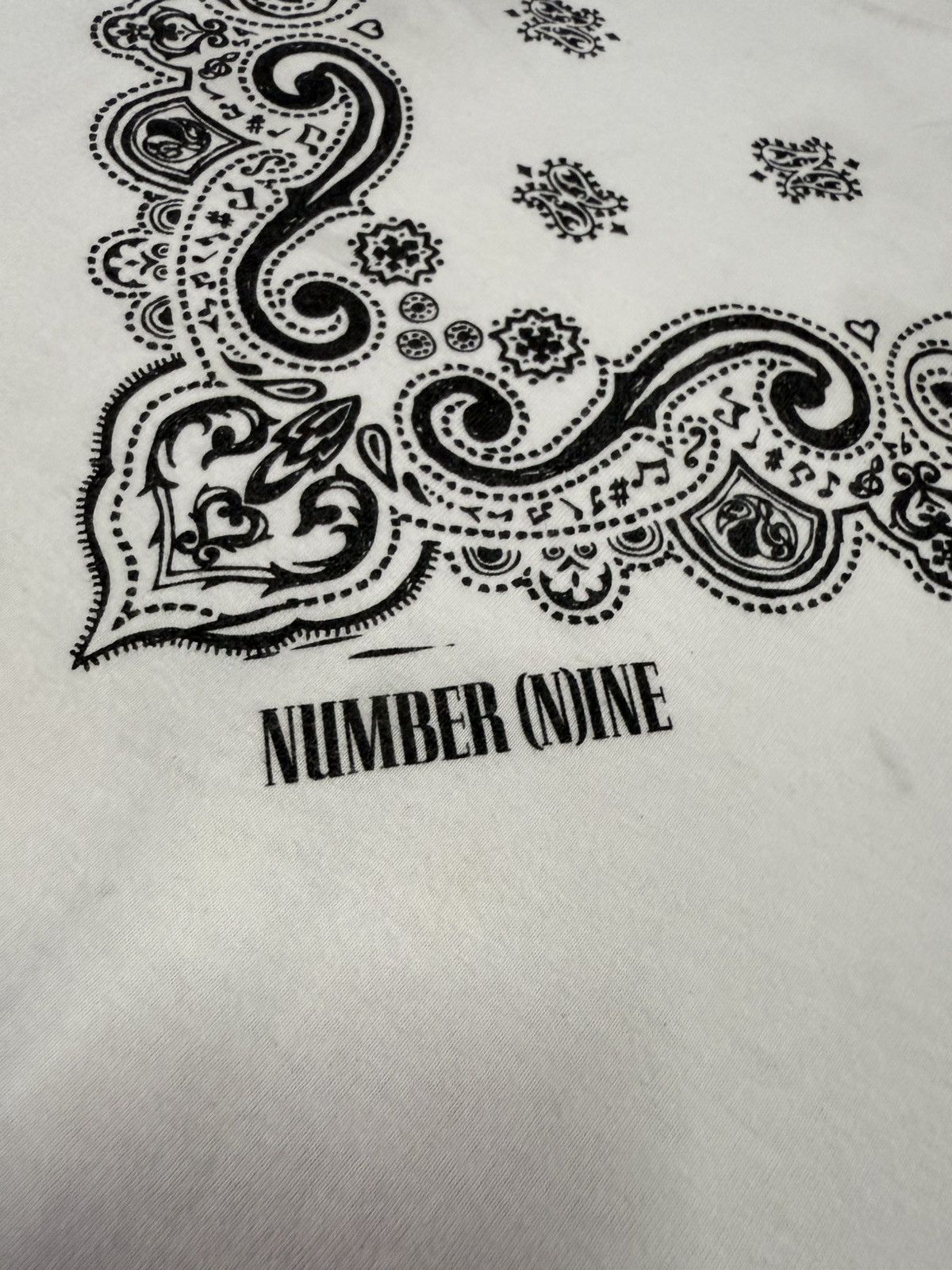 Marlboro × Number (N)ine Number Nine X Marlboro Paisley V Shape Boxy Tshirt Size US M / EU 48-50 / 2 - 7 Thumbnail