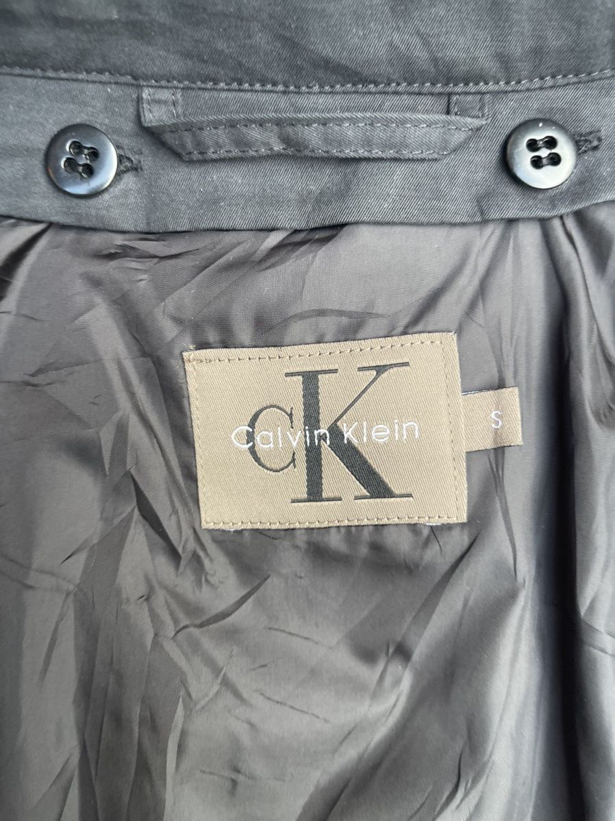 Calvin Klein Vintage Calvin Klein Dark Grey Long Coat Size US M / EU 48-50 / 2 - 3 Thumbnail