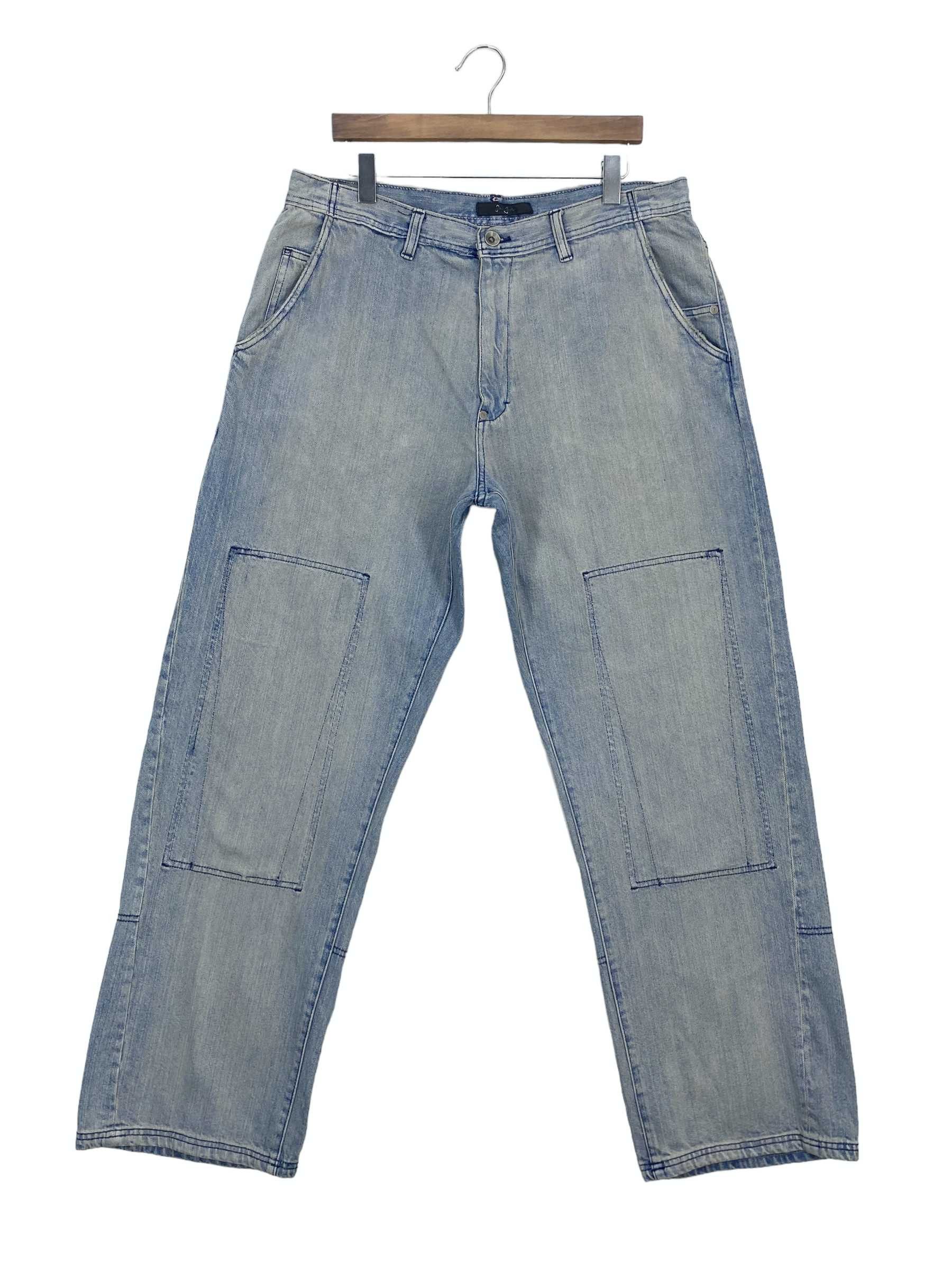Sean John Sean John Jeans Knee Patch Jeans Hip Hop Skateboard Pants Size US 37 - 3 Thumbnail