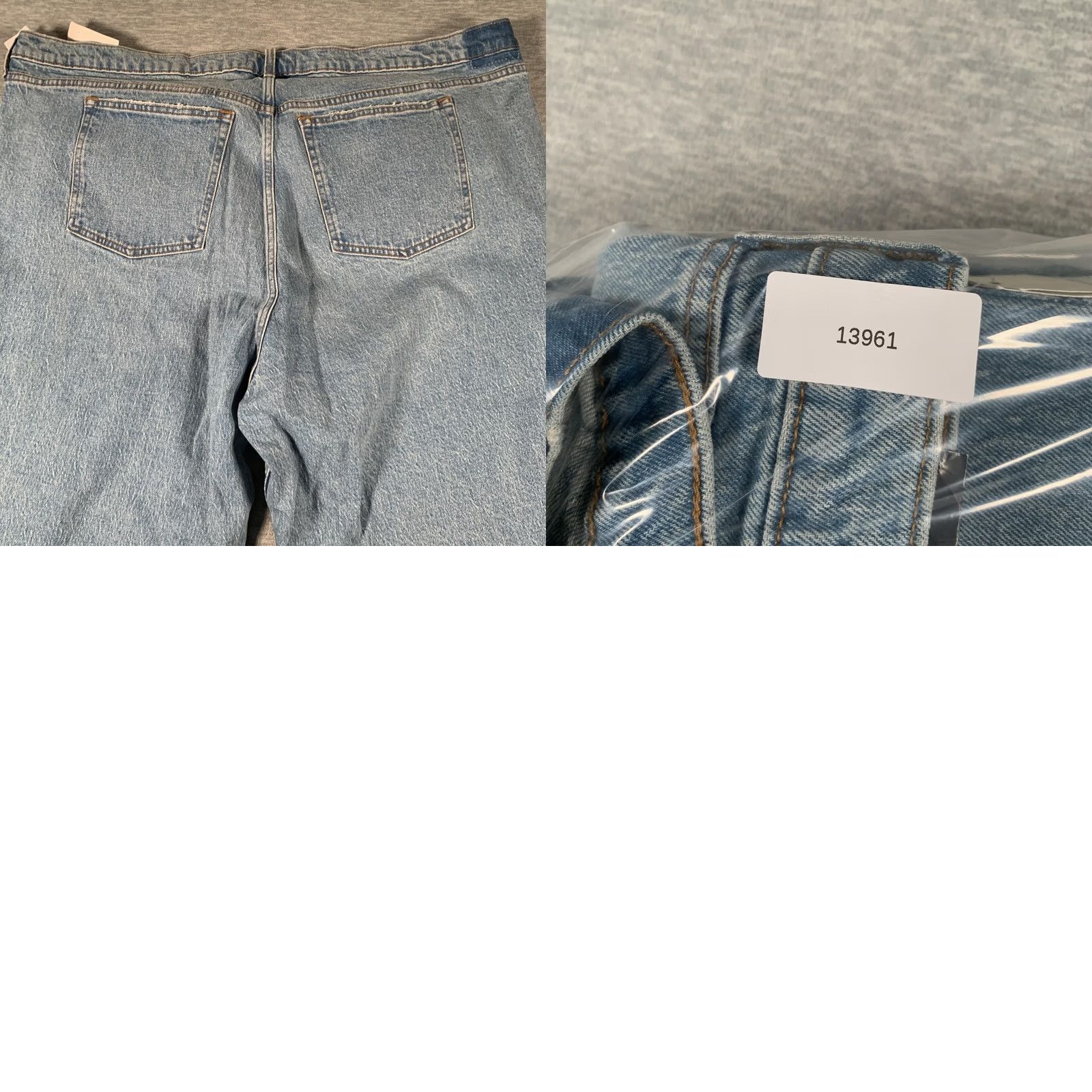 Abercrombie & Fitch Abercrombie & Fitch Jeans Womens 37 Long Blue High Rise 90s Relaxed Curve Love Size 25" / US 0 / IT 36 - 10 Thumbnail