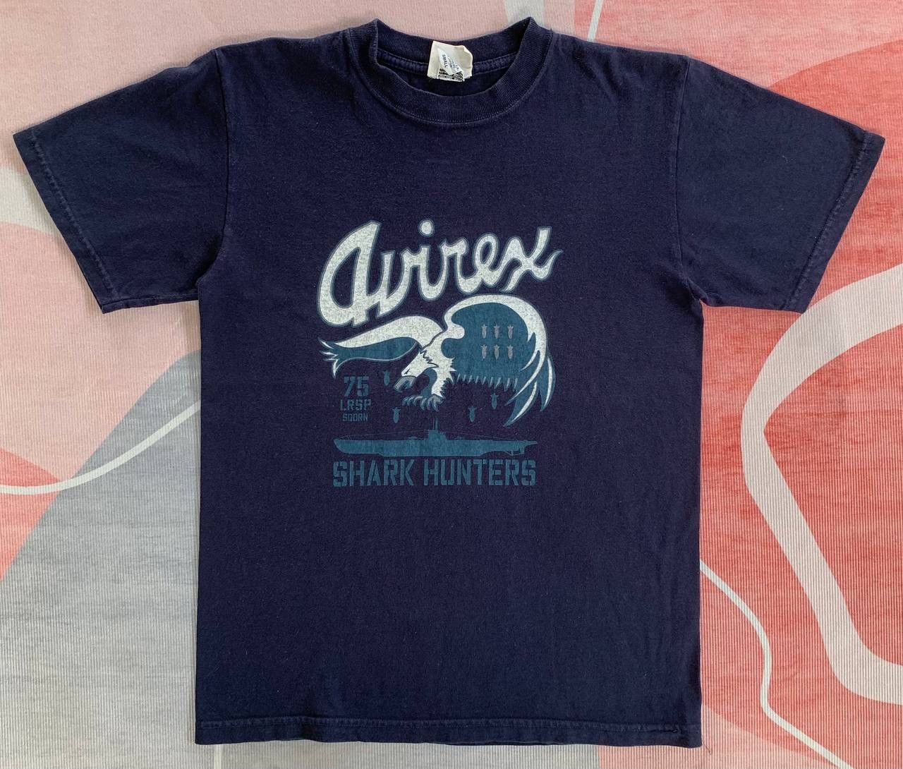 Avirex Rare Vintage Avirex Shark Hunters Tees Size US XS / EU 42 / 0 - 1 Thumbnail