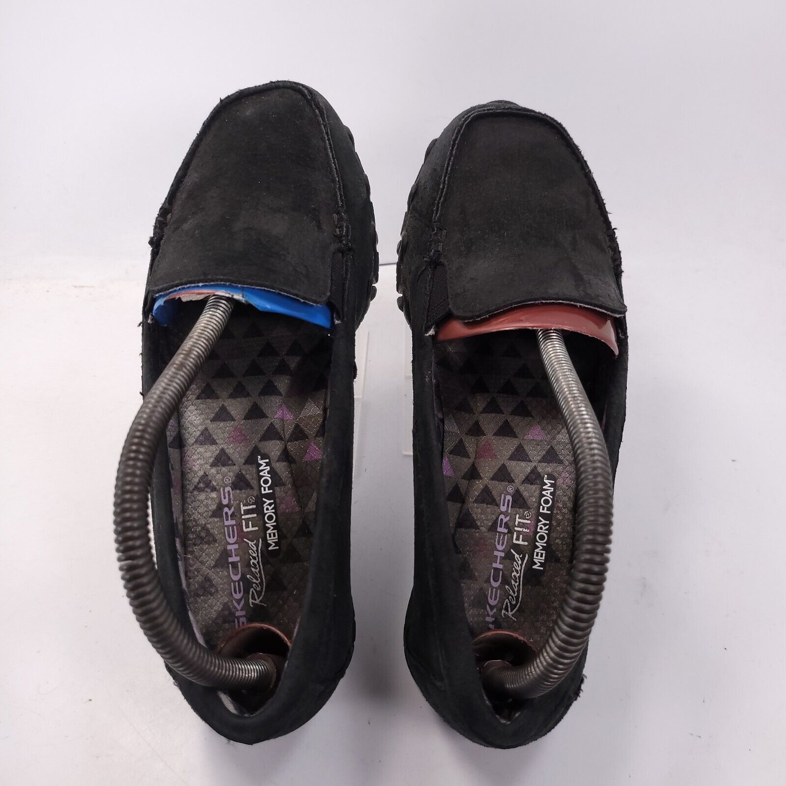 SKECHERS Skechers Relaxed Fit Bikers Shoe Womens Size 8 49324 Black Size US 8 / IT 38 - 4 Thumbnail