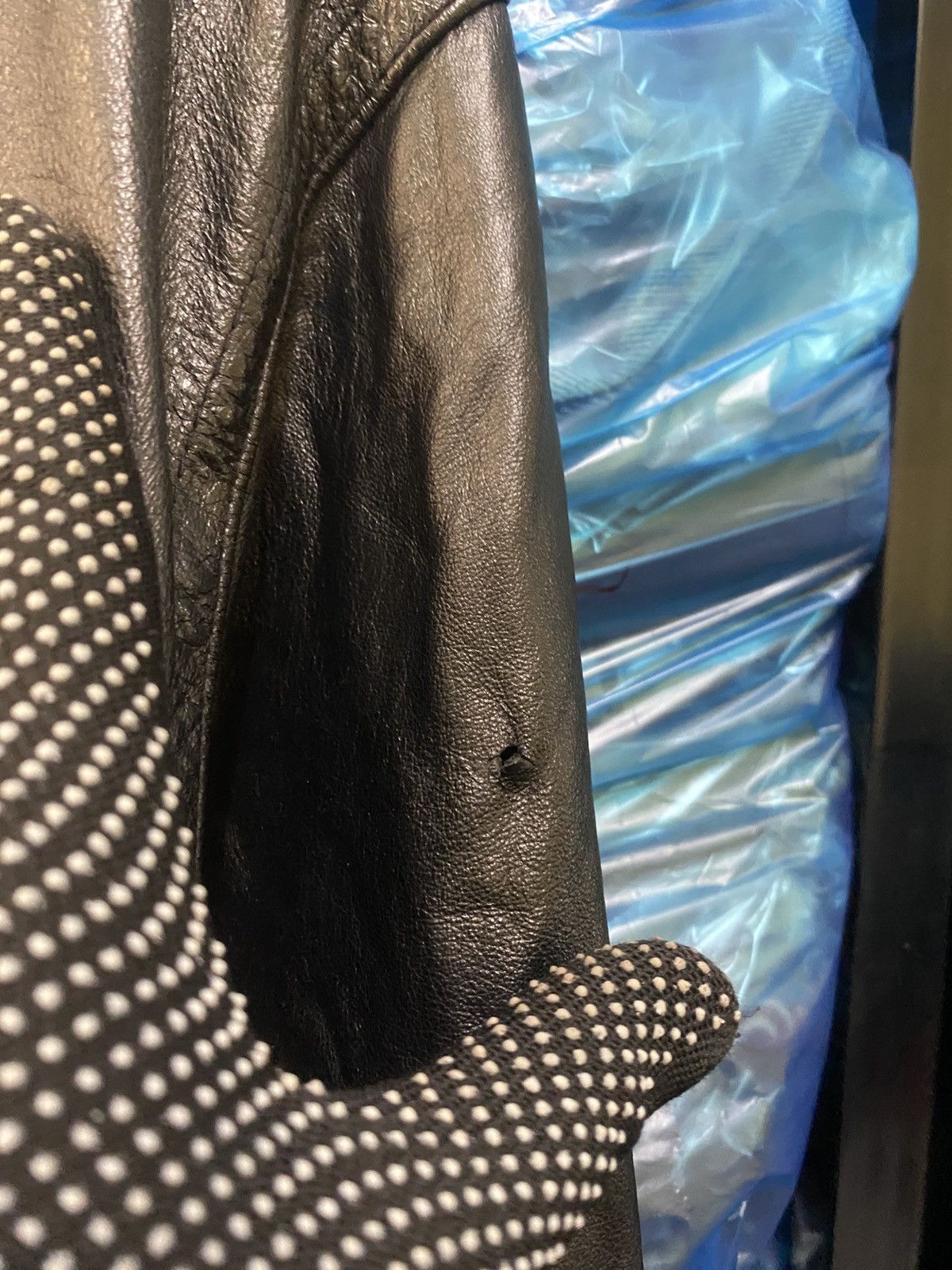 Pierre Cardin Vintage Pierre Cardin Paris Black Leather Bomber Jacket Size US M / EU 48-50 / 2 - 8 Thumbnail
