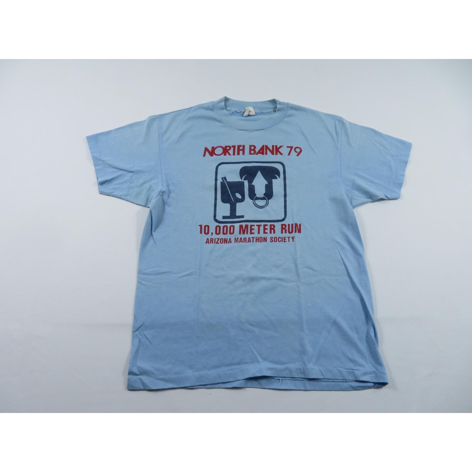 Hanes North Bank Coors Beer Marathon 1979 T-Shirt Double Sided M Size US M / EU 48-50 / 2 - 1 Thumbnail
