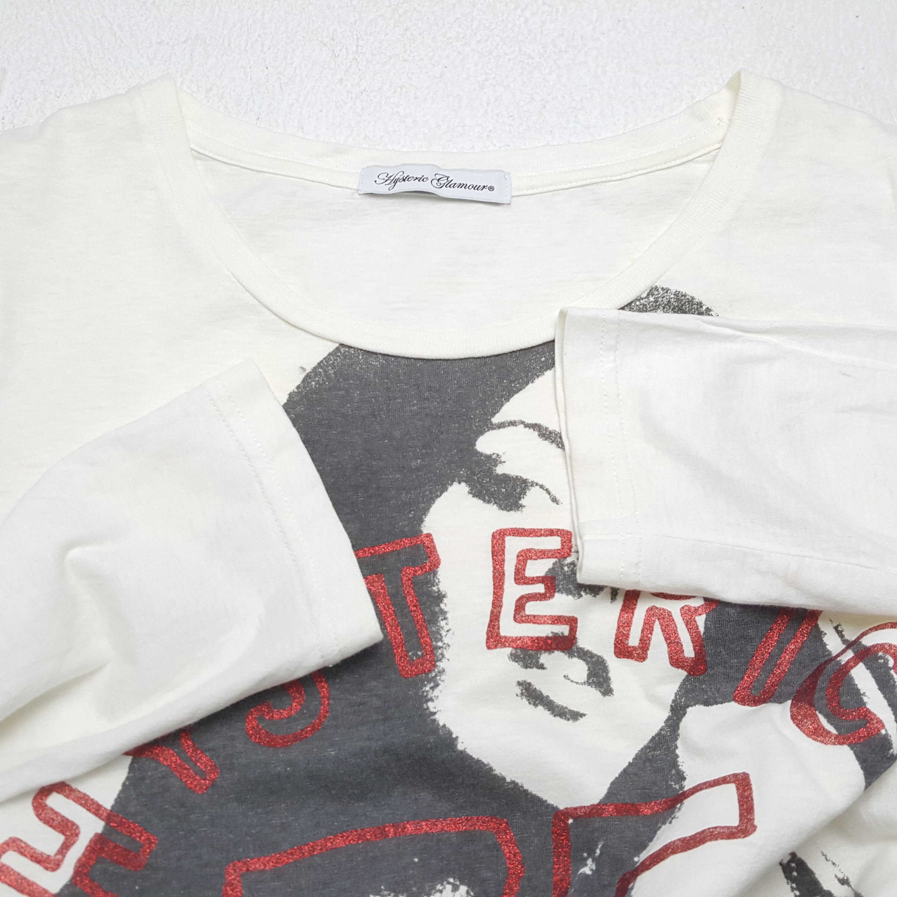 Hysteric Glamour × Japanese Brand × Vintage Vintage HYSTERIC GLAMOUR Japanese Fashion Brand T-Shirts Size S / US 4 / IT 40 - 9 Thumbnail