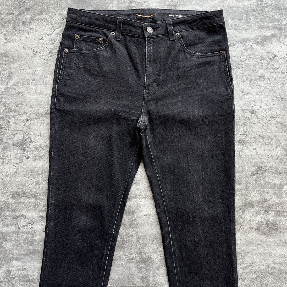 Saint Laurent Paris LAST DROP‼️ Saint Laurent D05 Distressed Skinny Jeans Size US 31 - 3 Thumbnail