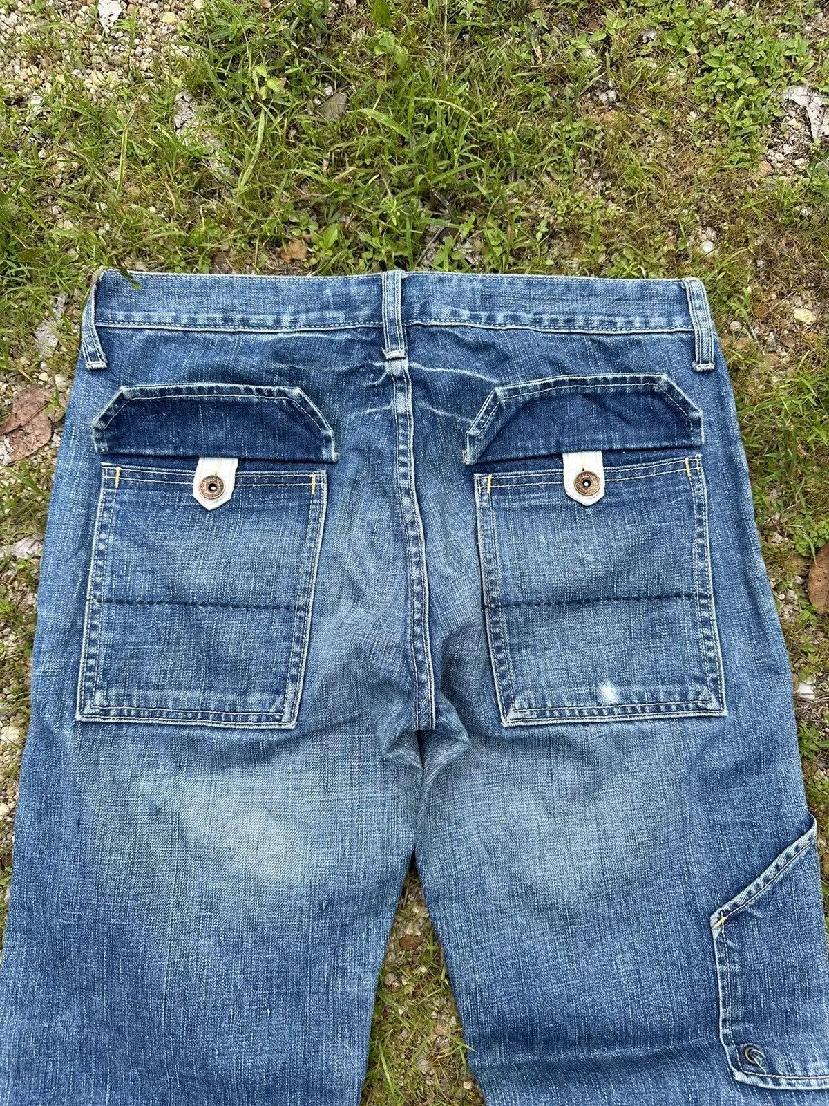 In The Attic STEALS!! GAP Jeans Vintage Work Wear VERY RARE Denim Pants Size US 29 - 15 Thumbnail