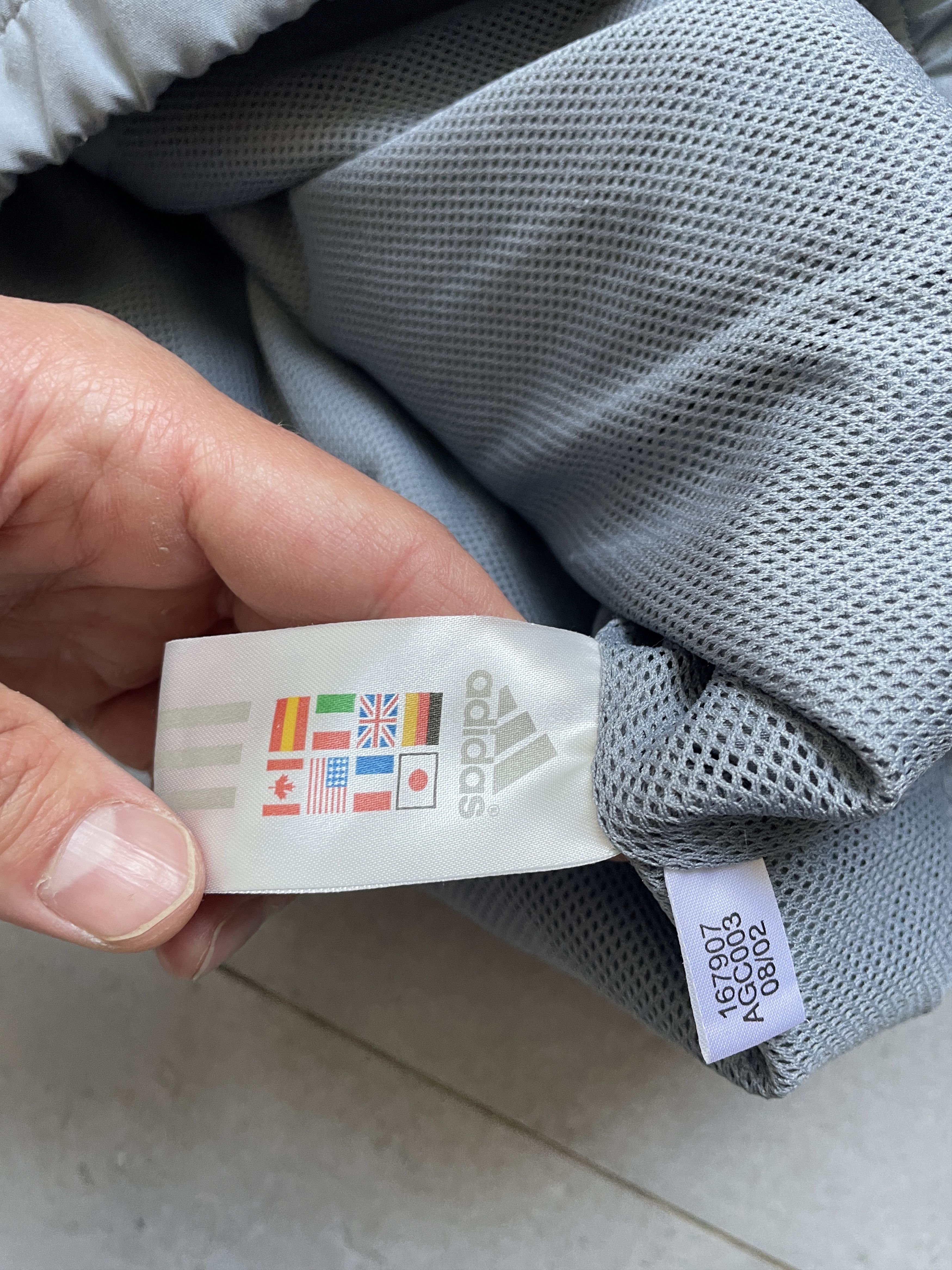 Adidas Y2K ADIDAS GREY BLACK BLOKECORE TRACKSUIT Size US XL / EU 56 / 4 - 5 Thumbnail