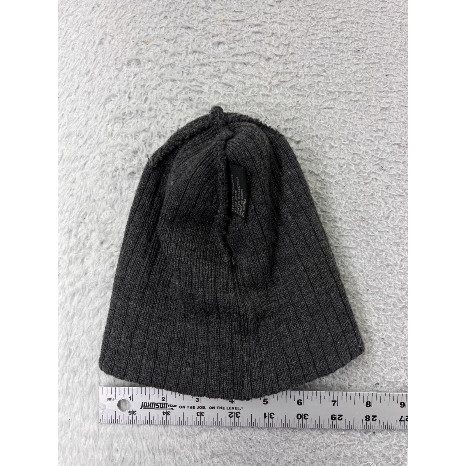 Vintage FERSTEN WORLDWIDE Beanie Hat Adult One Size Gray Acrylic Knit Outdoor Ski Mens Size ONE SIZE - 5 Thumbnail