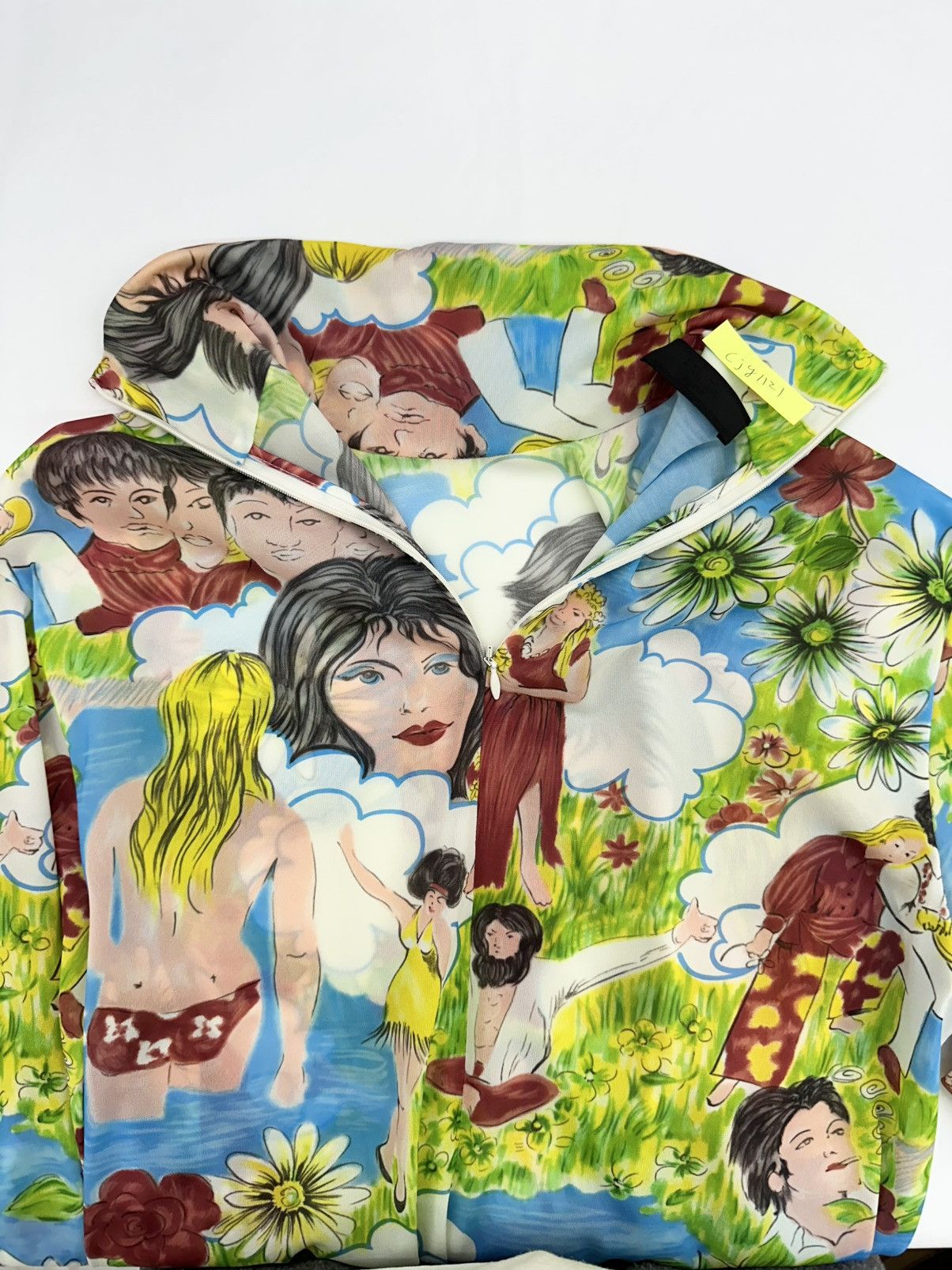 Prada Prada Flash Back Print Turtleneck Top Size US M / EU 48-50 / 2 - 12 Thumbnail