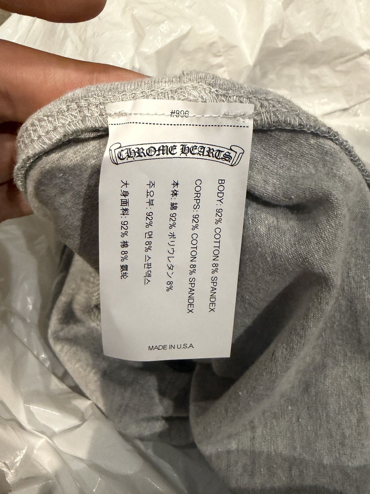 Chrome Hearts Chrome Hearts Bell Bottom Yoga Pants Size 29" - 5 Thumbnail