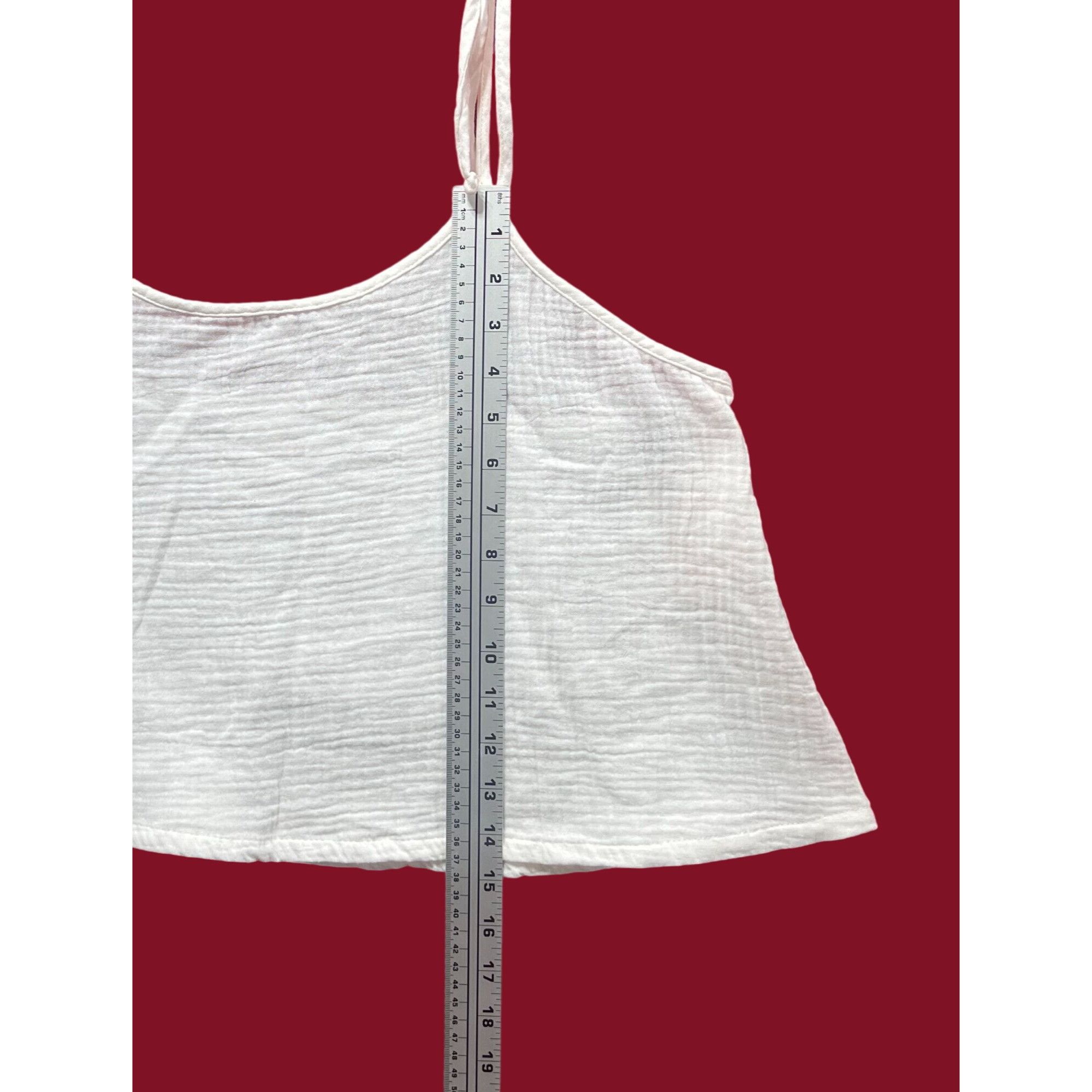 Other Colsie - Women's Tank Top - White - Extra Large Size XL / US 12-14 / IT 48-50 - 6 Thumbnail