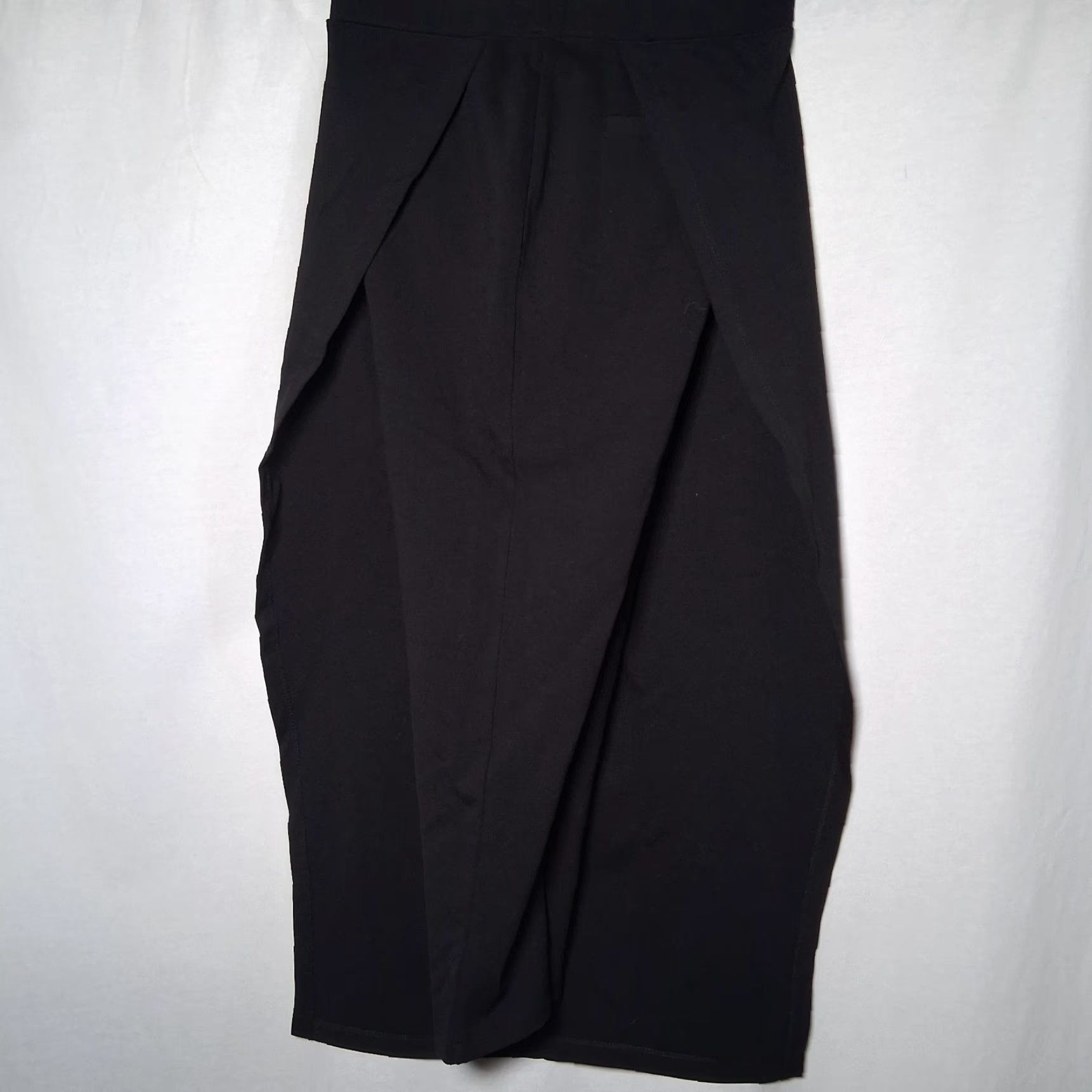 Vintage VINTAGE IMAN Global Chic Leggings Skirted Leggings Women XS S Black Nylon Spandex Rayon Stretch Knit 1999 Home Shopping Network Mens? Size 28" / US 6 / IT 42 - 4 Thumbnail