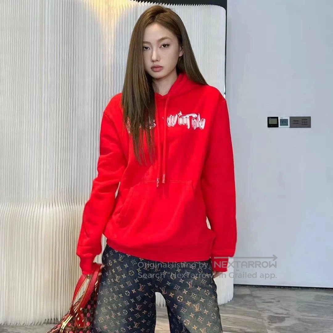 Louis Vuitton louis vuitton red hoodie size xl. Size US XL / EU 56 / 4 - 6 Thumbnail